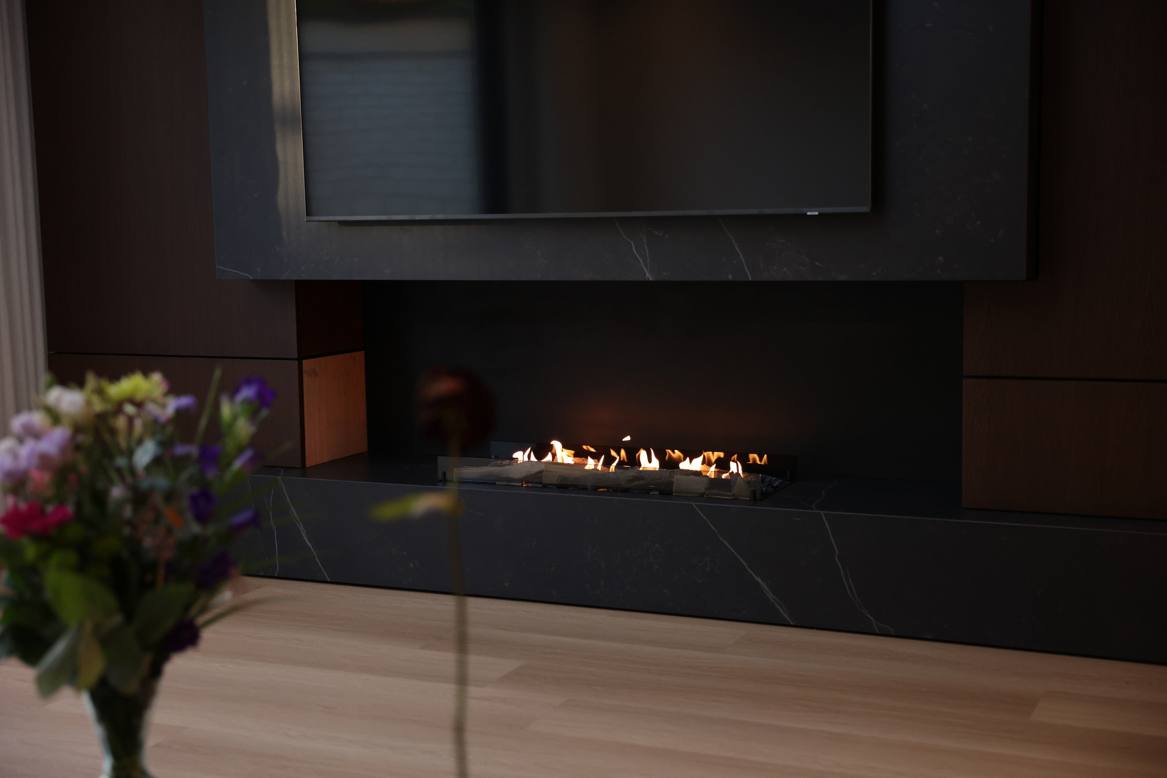 Smart Fire A6 – Bio ethanol fireplaces without a flue or chimney - Wild