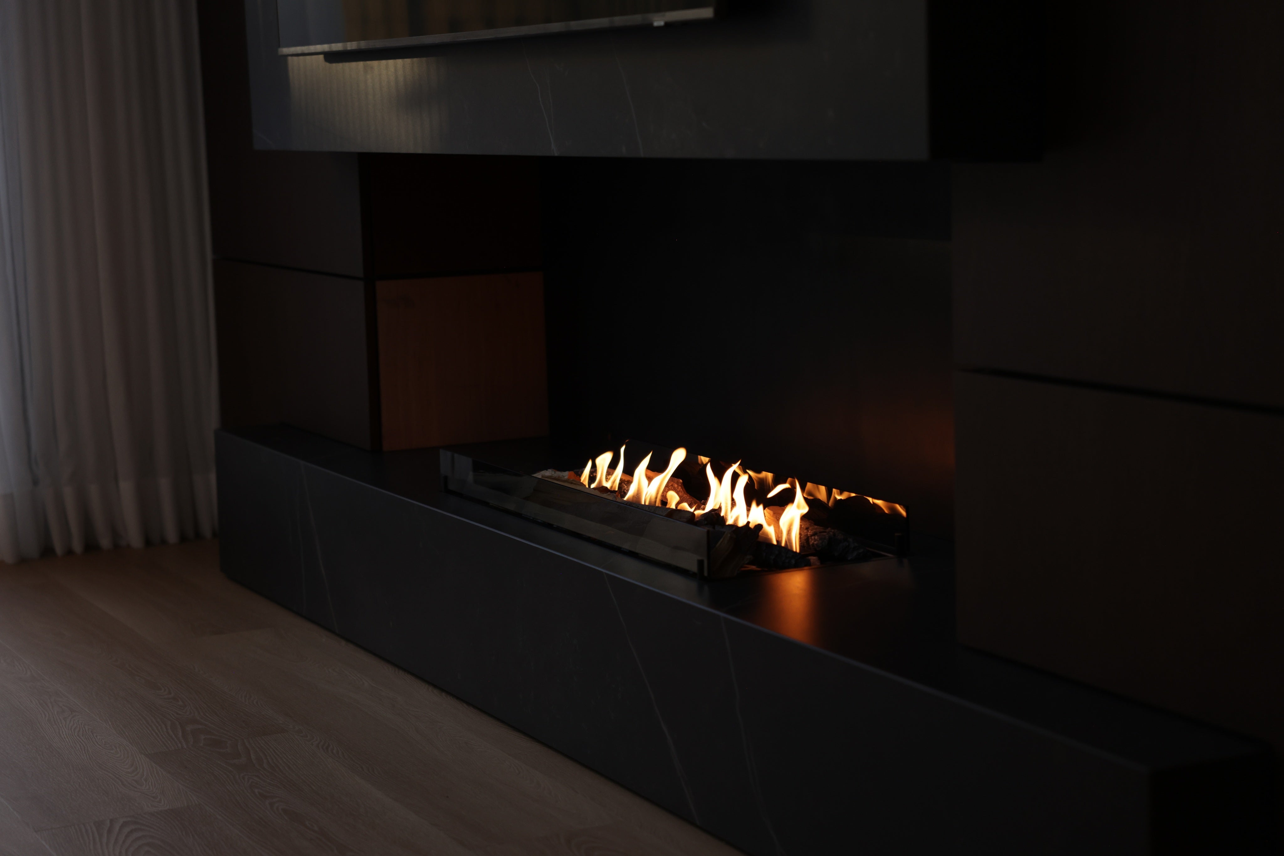 Bio ethanol fireplaces without a flue or chimney - Wild Flame