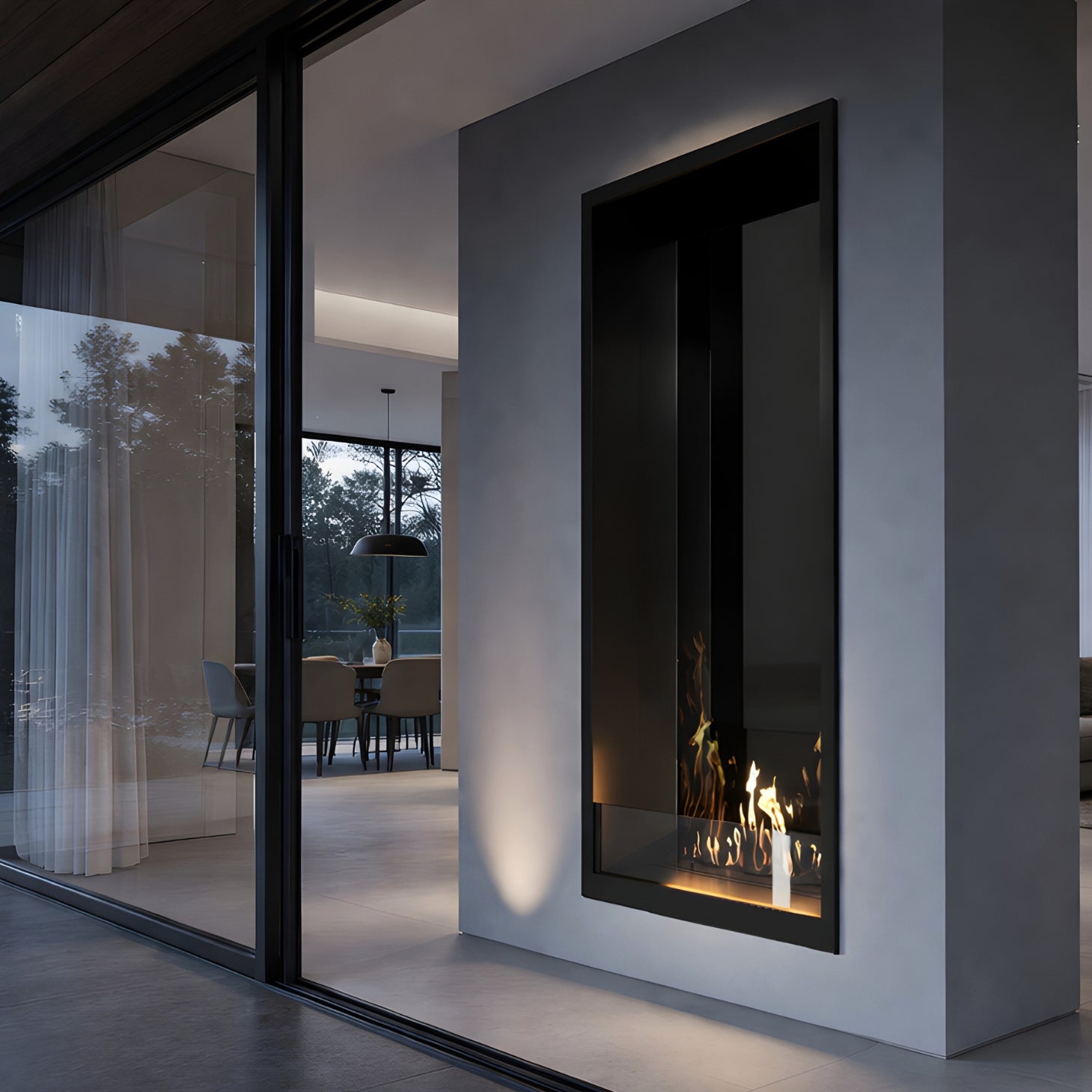 Bio ethanol fireplaces without a flue or chimney - Wild Flame
