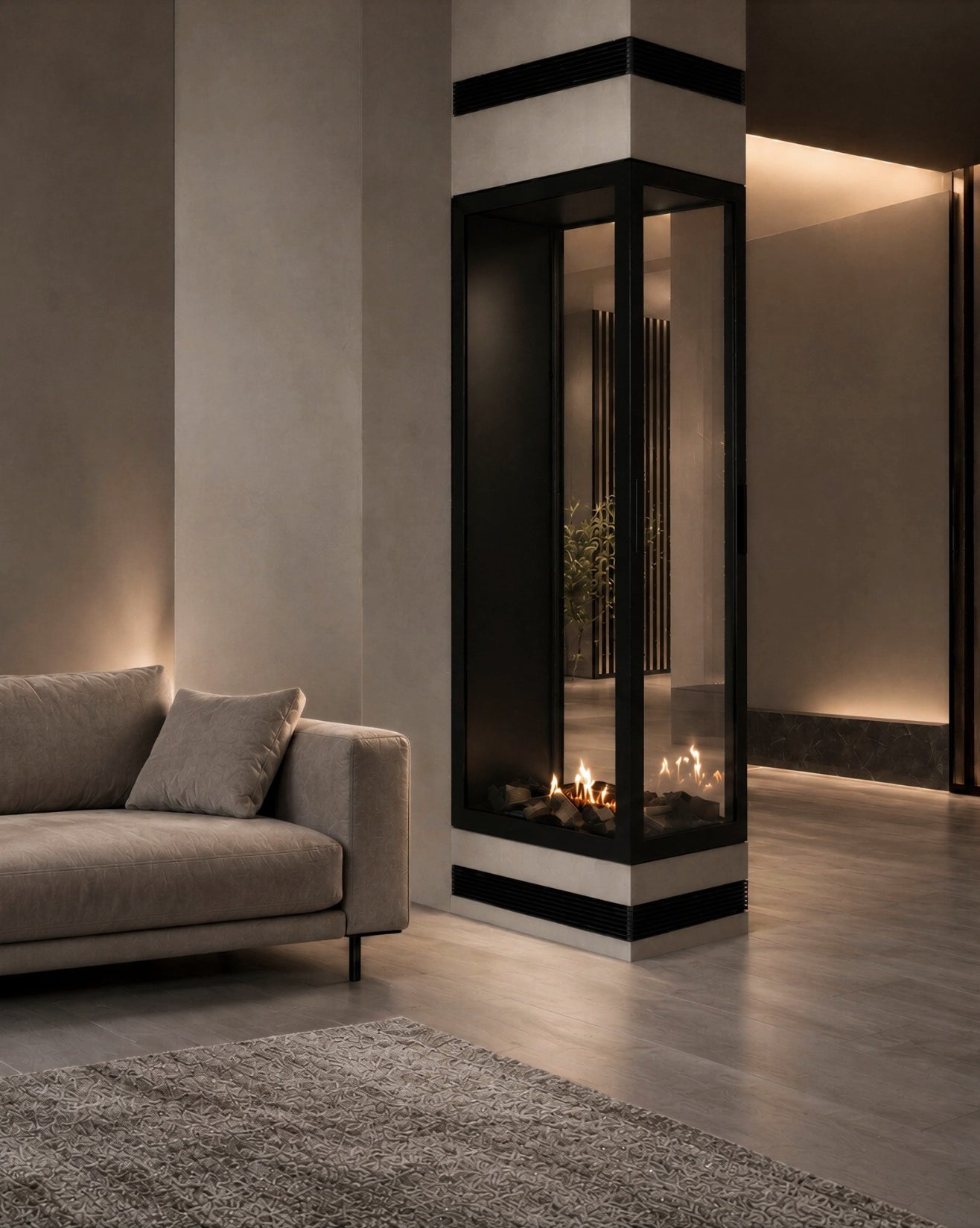 Bio ethanol fireplaces without a flue or chimney - Wild Flame