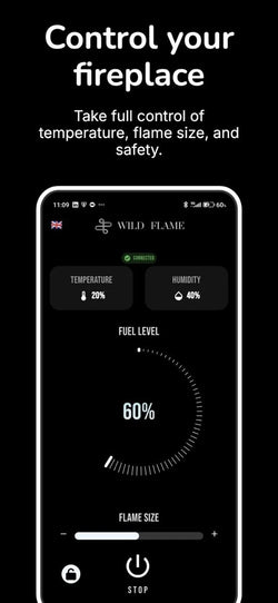Image of Smart Fire A4 Automatic Burner 100 cm