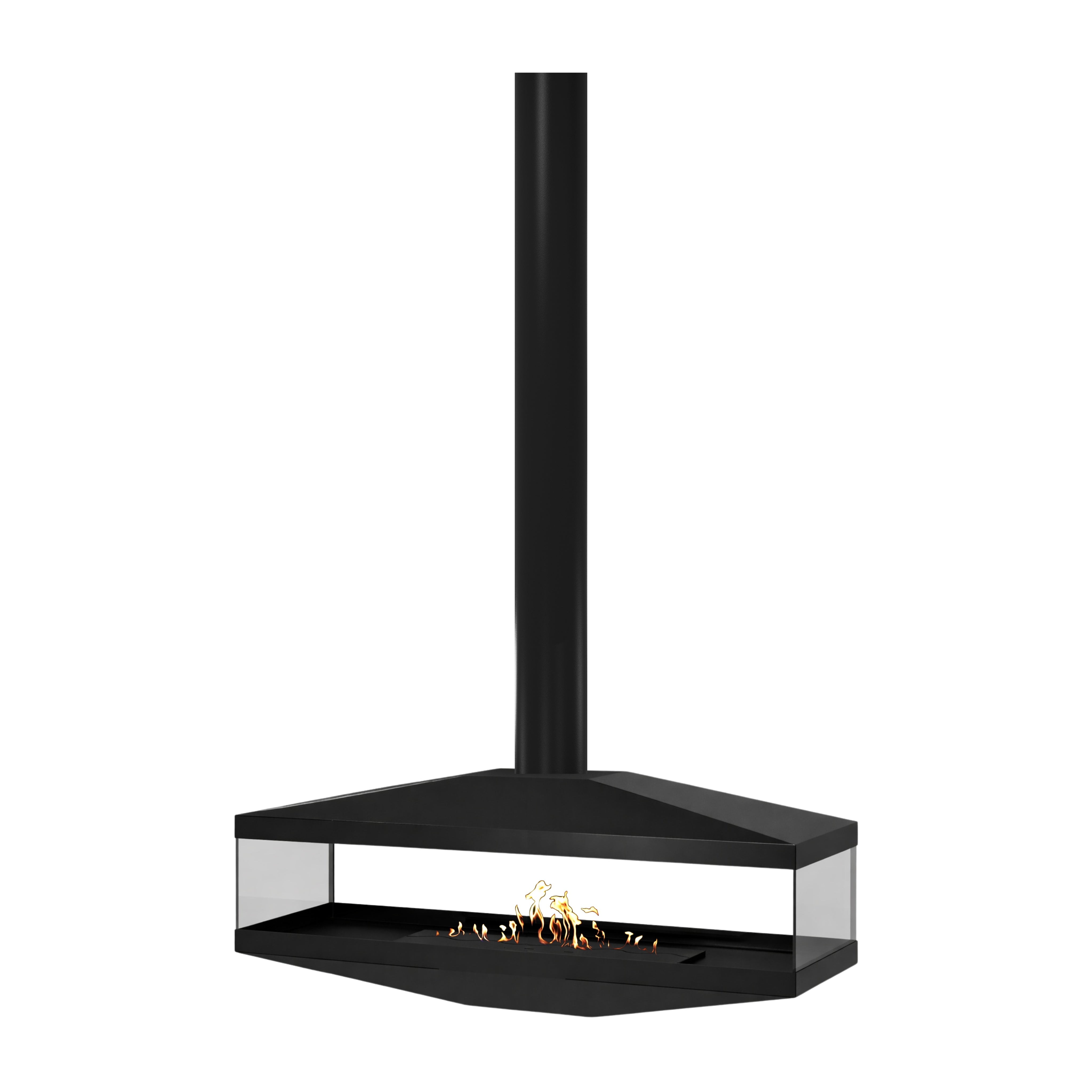 Bio ethanol fireplaces without a flue or chimney - Wild Flame