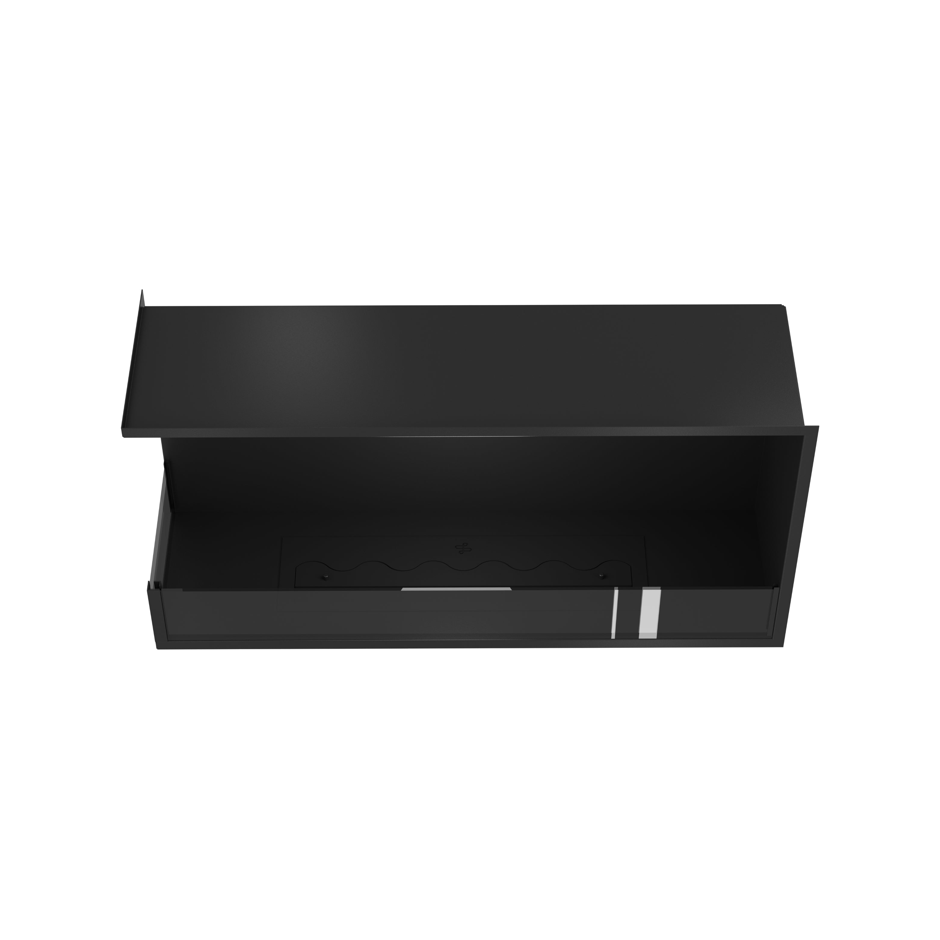 Image of Base Left Built-in Corner Fireplace 100 cm
