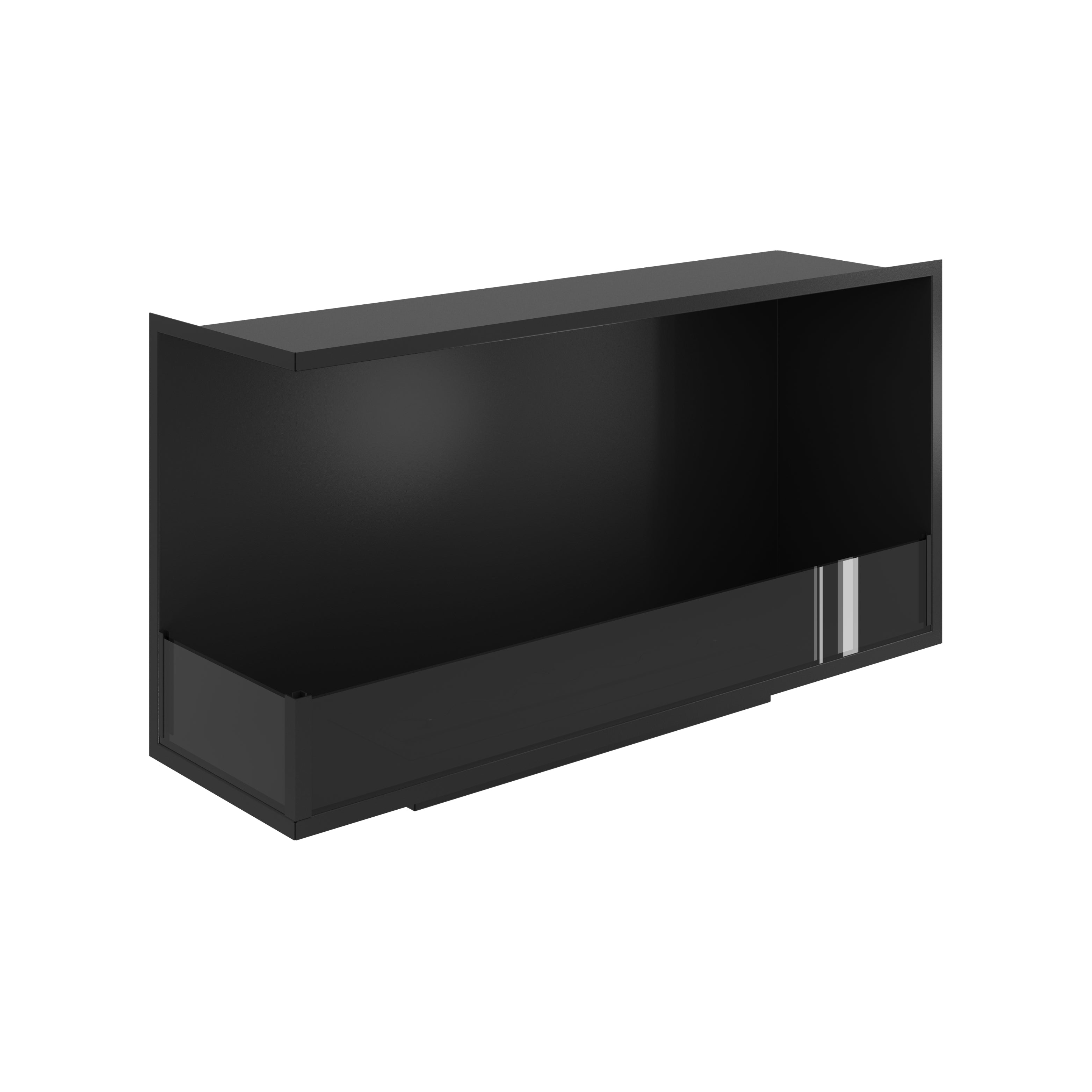 Image of Base Left Built-in Corner Fireplace 100 cm