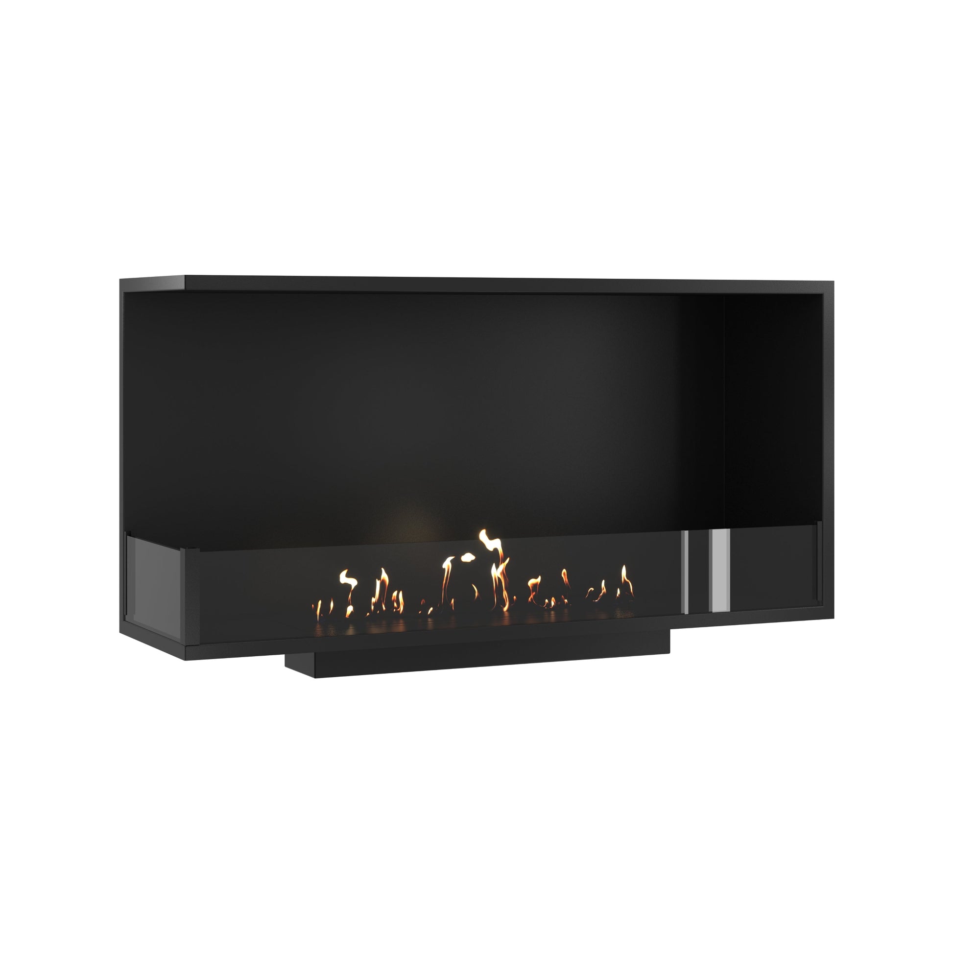 Base Left Built-in Corner Fireplace 110 cm