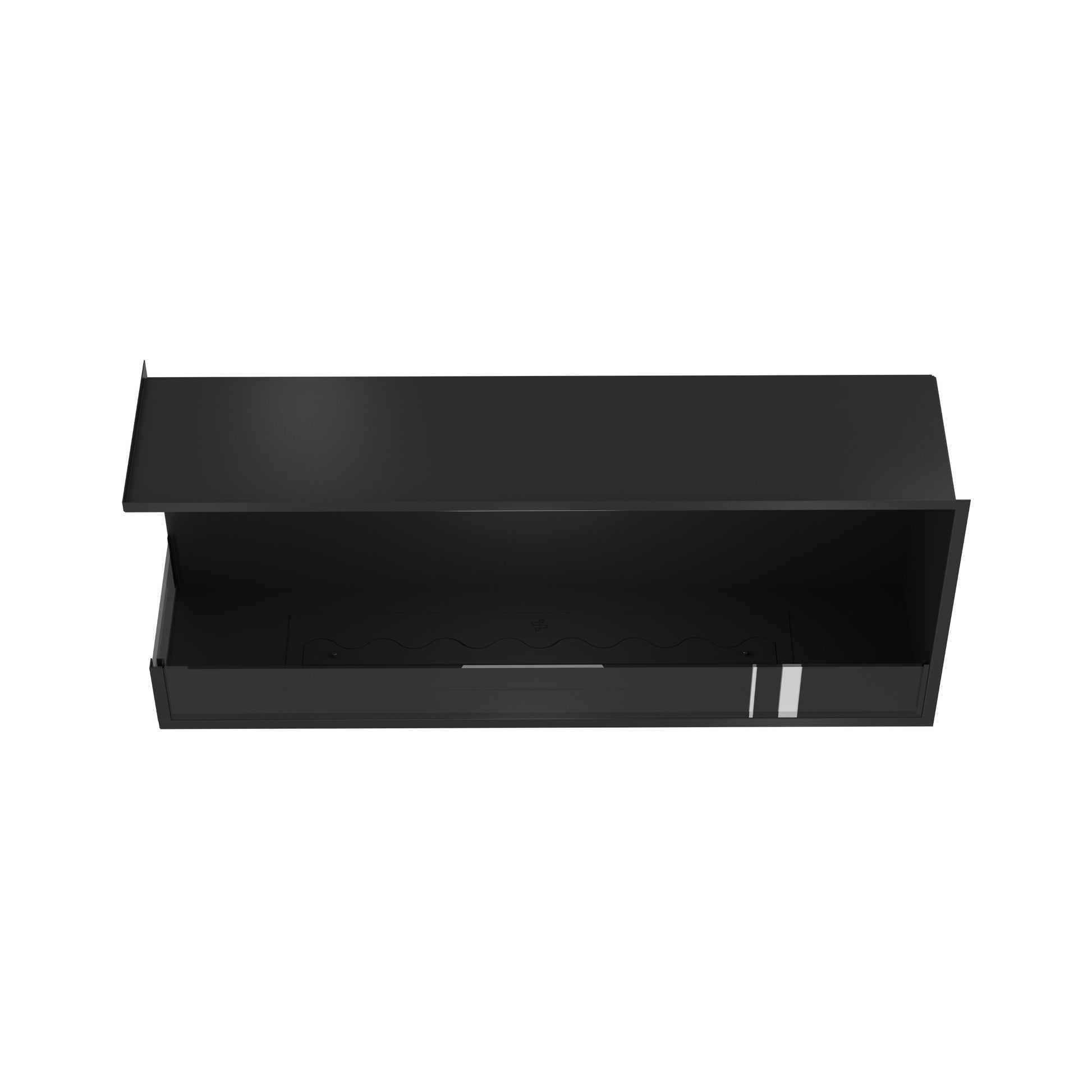 Base Left Built-in Corner Fireplace 120 cm
