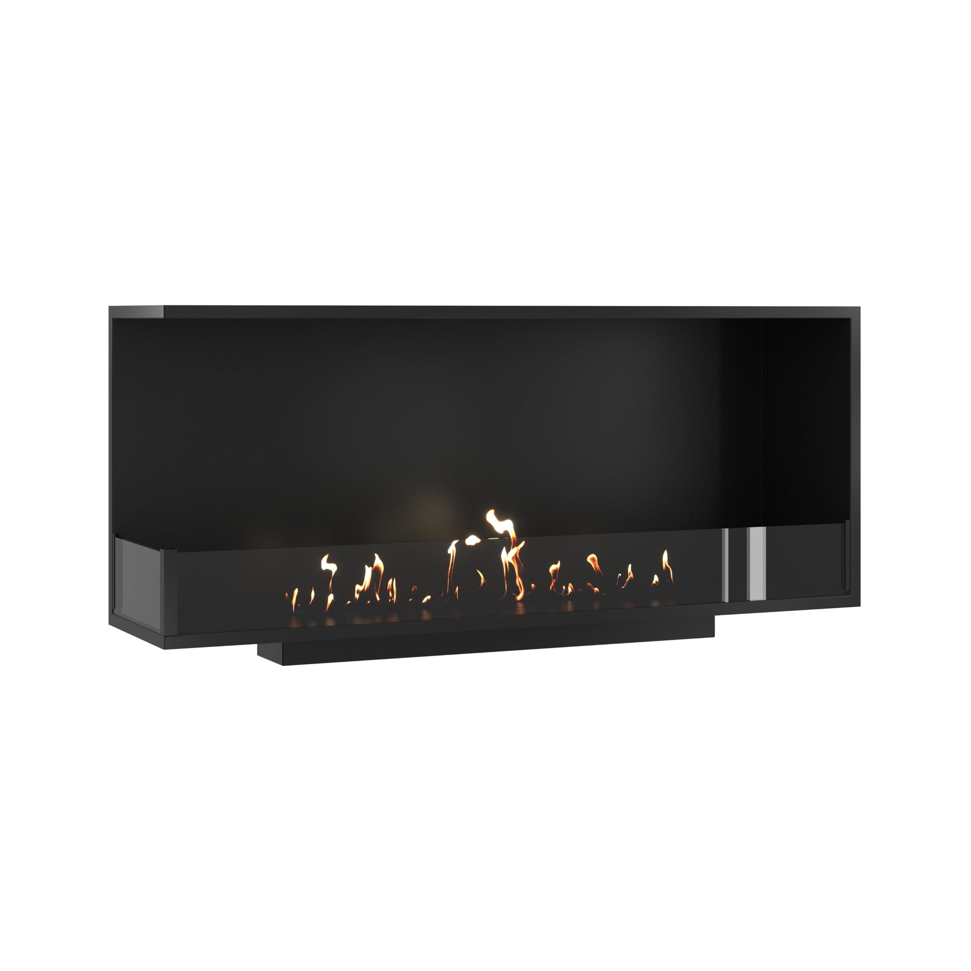 Base Left Built-in Corner Fireplace 120 cm