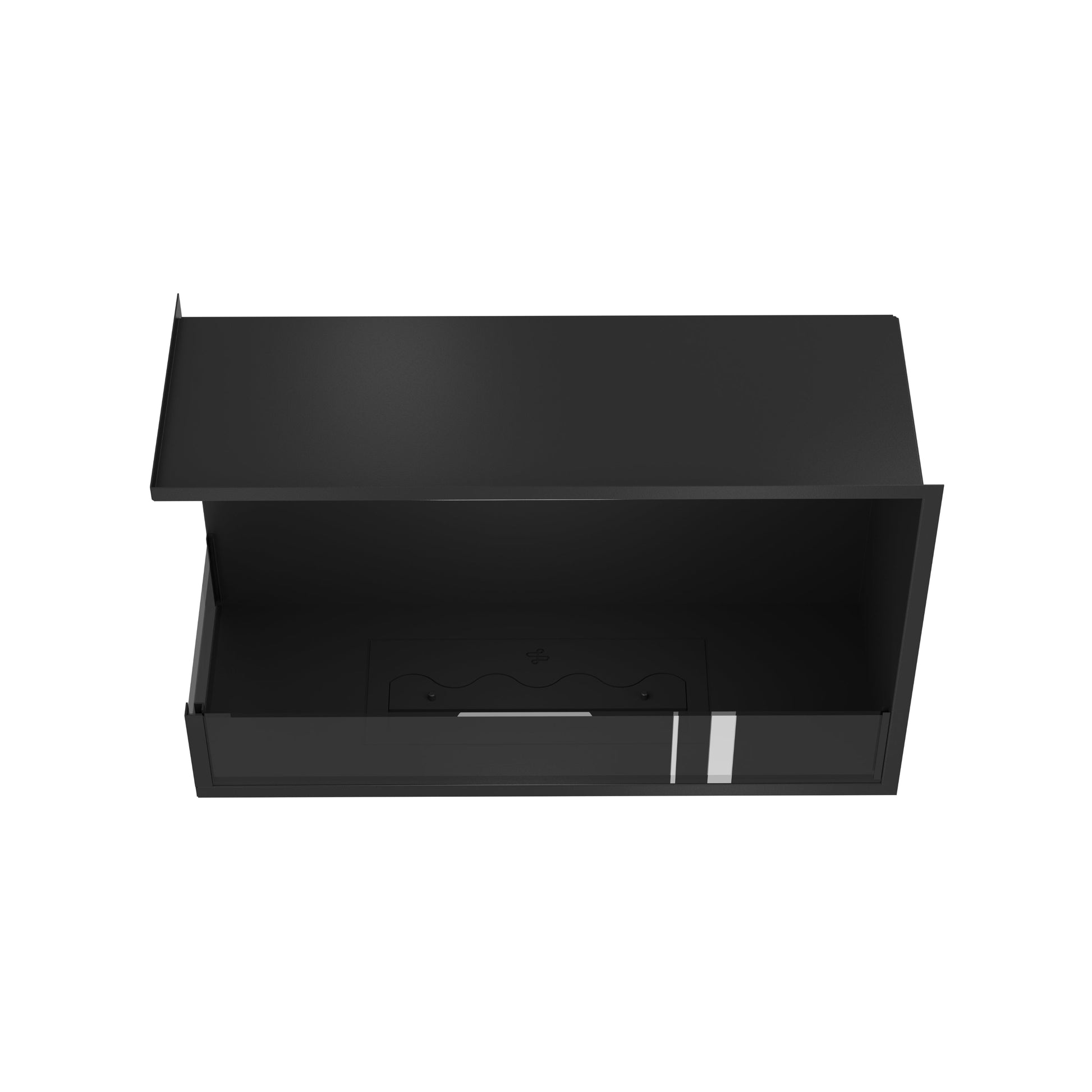 Base Left Built-in Corner Fireplace 80 cm