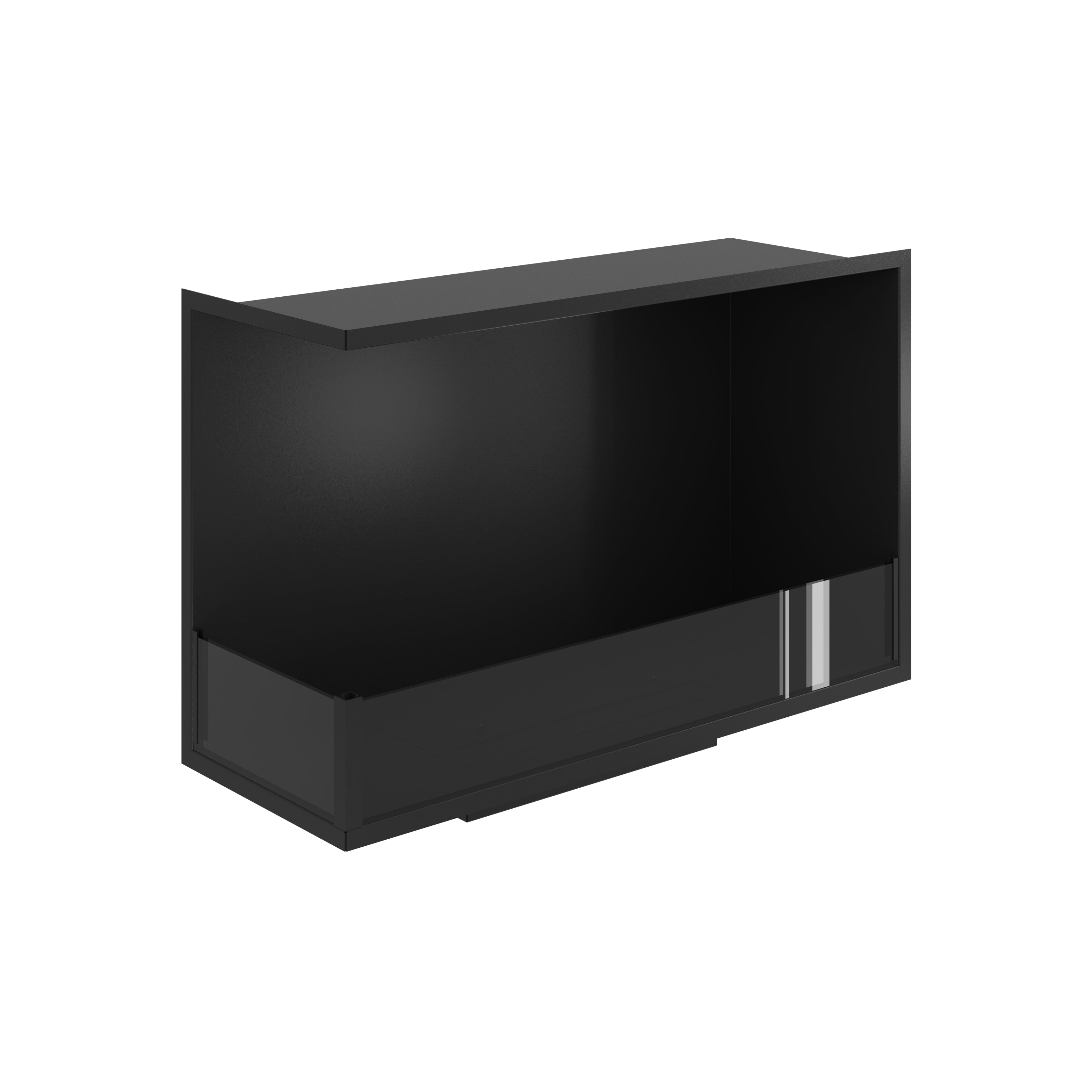 Image of Base Left Built-in Corner Fireplace 90 cm