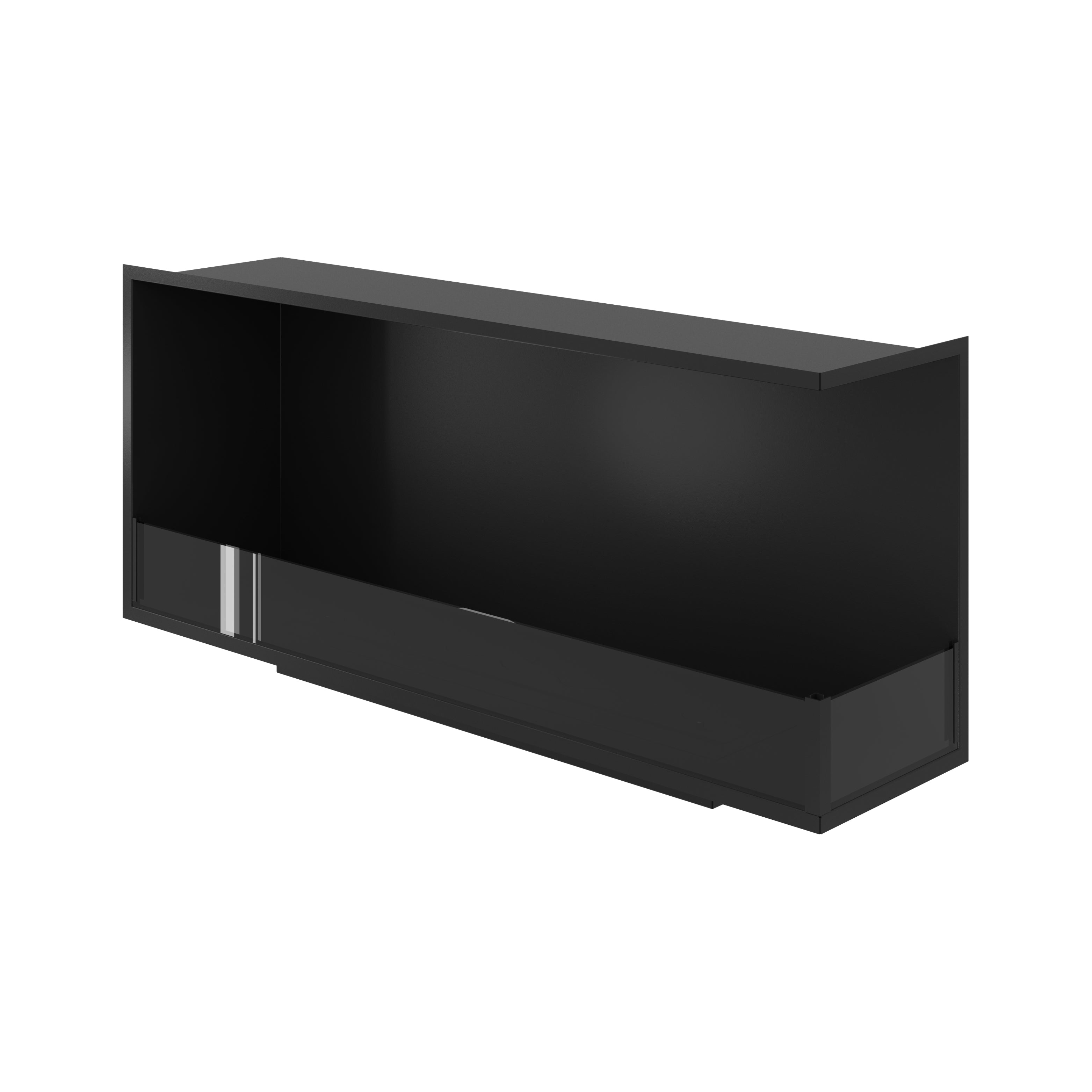Image of Base Right Built-in Corner Fireplace 120 cm