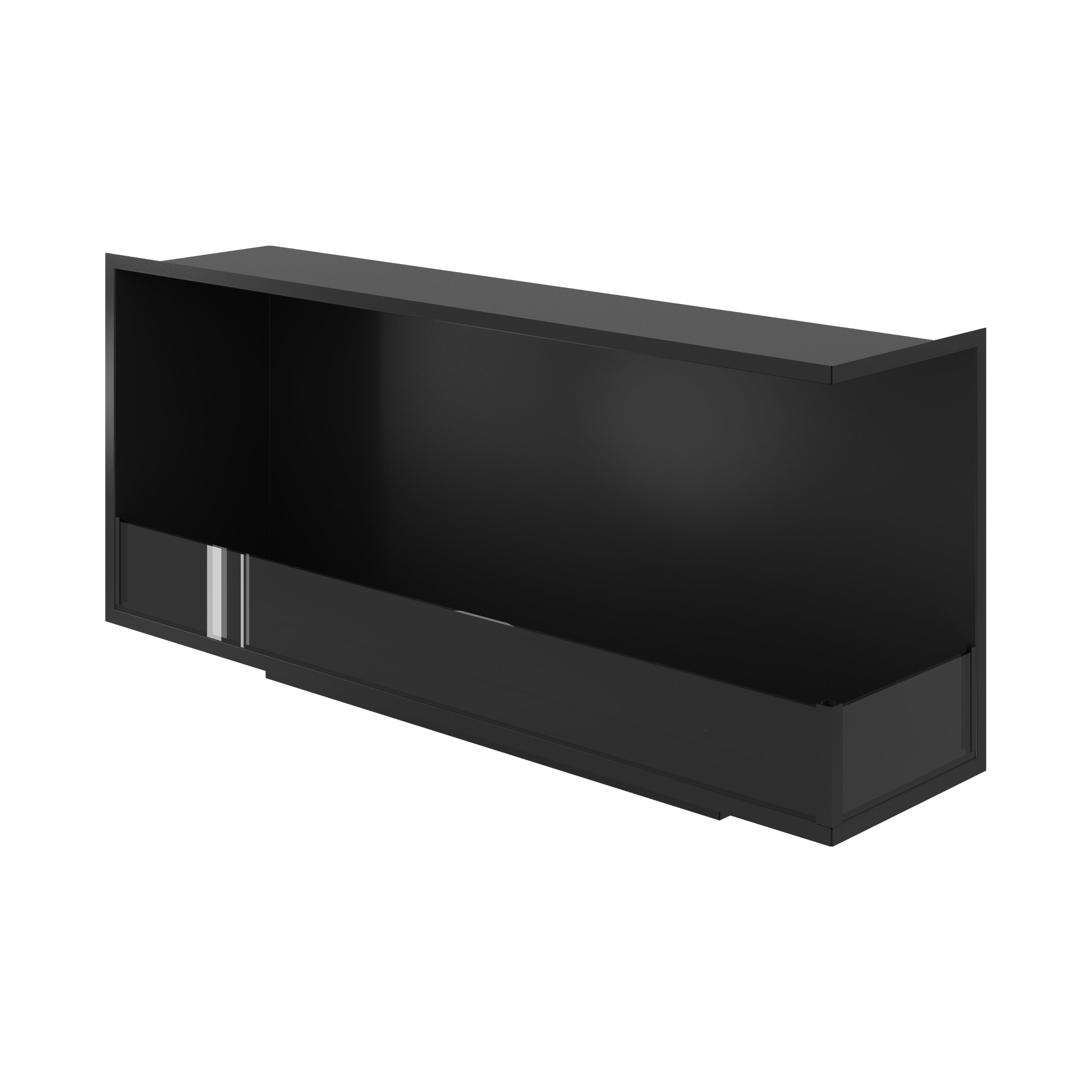 Image of Base Right Built-in Corner Fireplace 130 cm