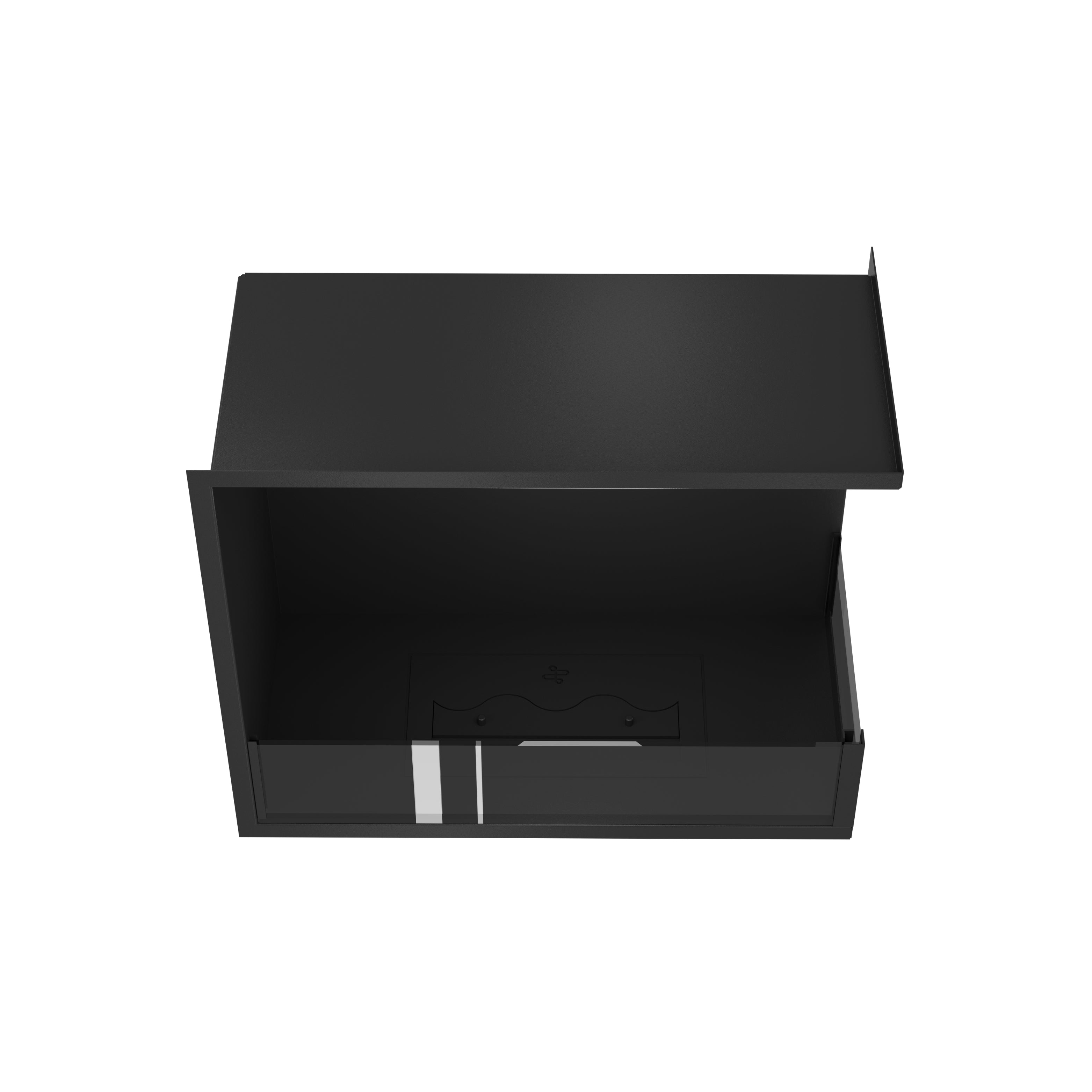 Image of Base Right Built-in Corner Fireplace 60 cm