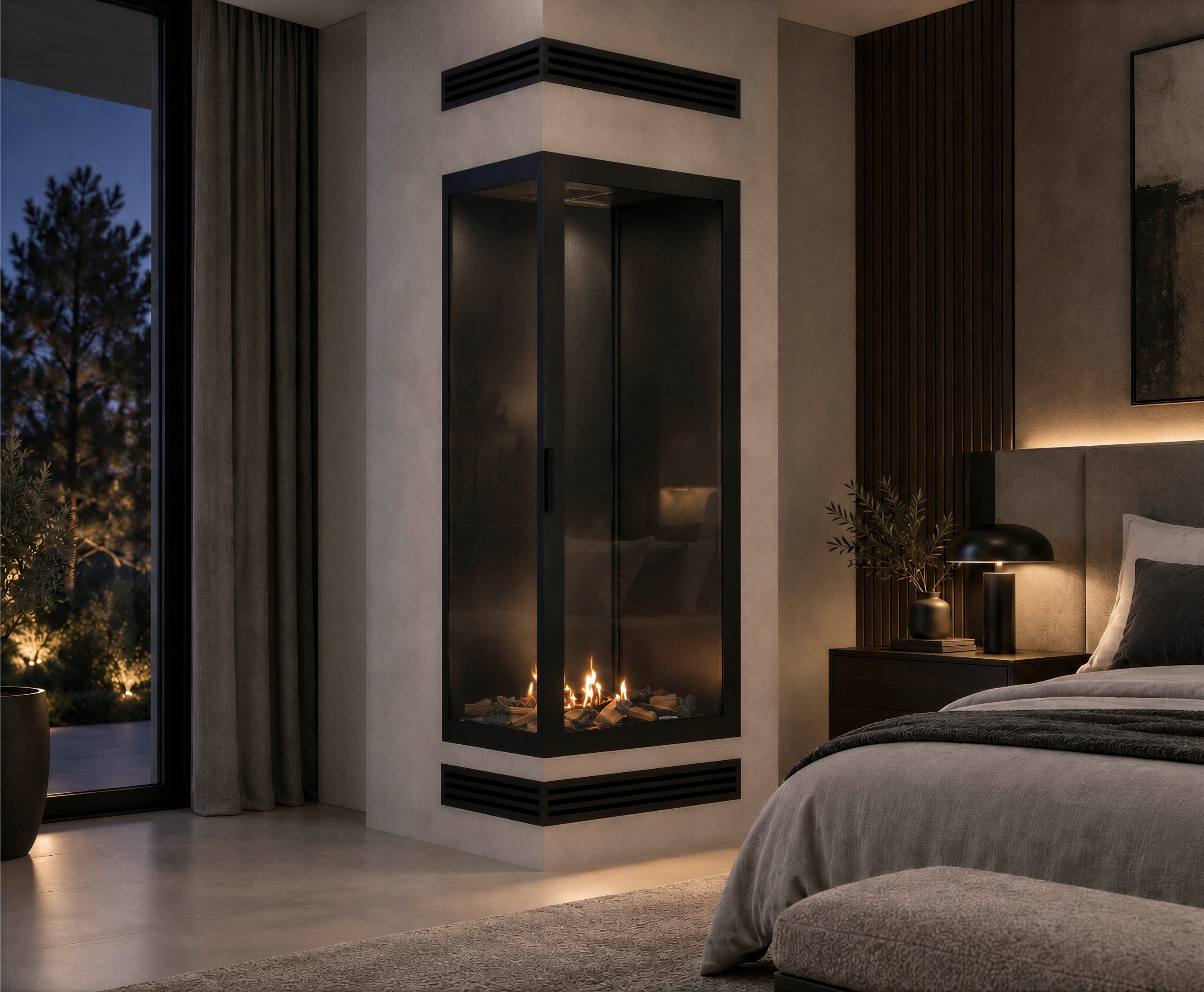 Bio ethanol fireplaces without a flue or chimney - Wild Flame
