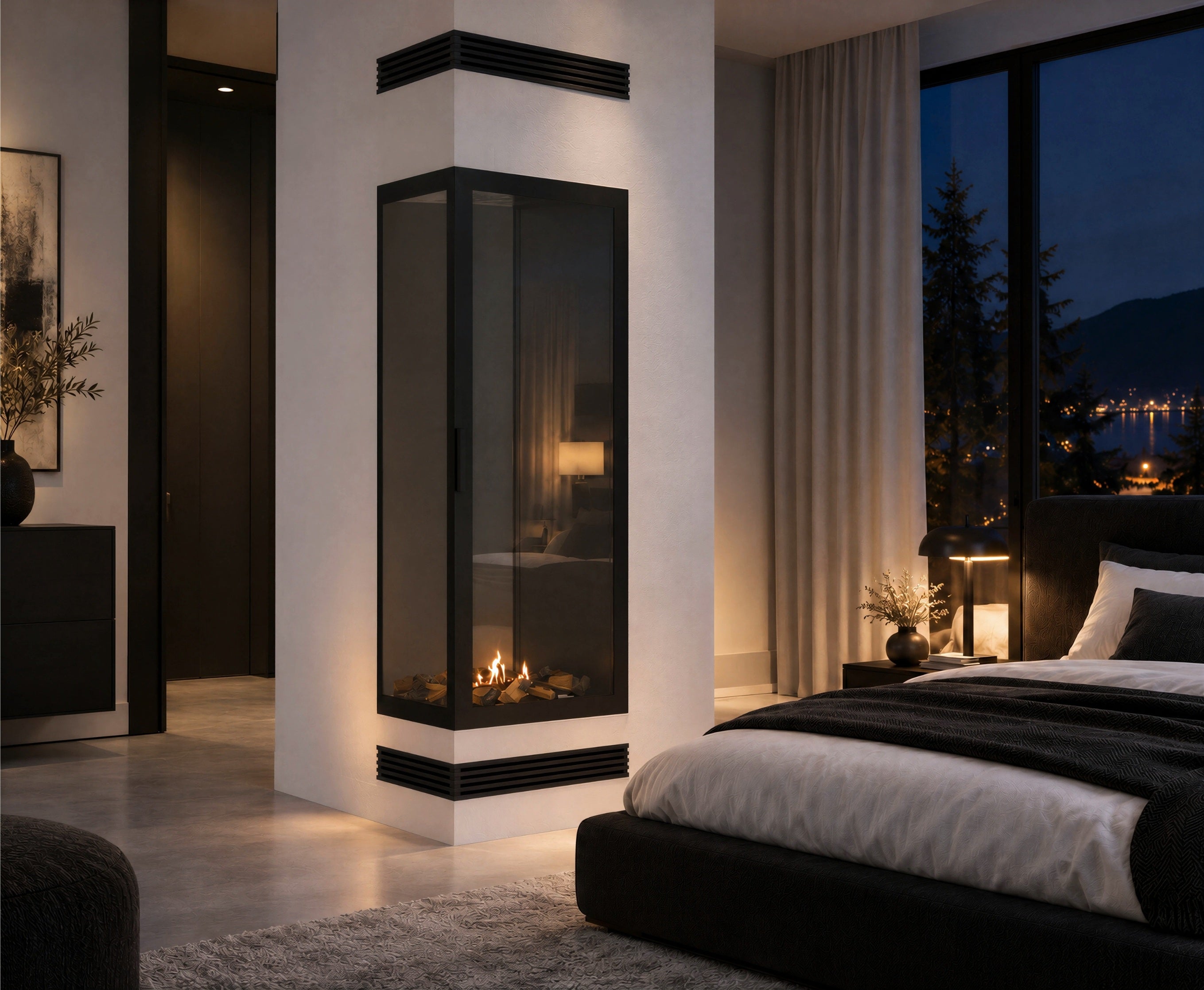 Bio ethanol fireplaces without a flue or chimney - Wild Flame