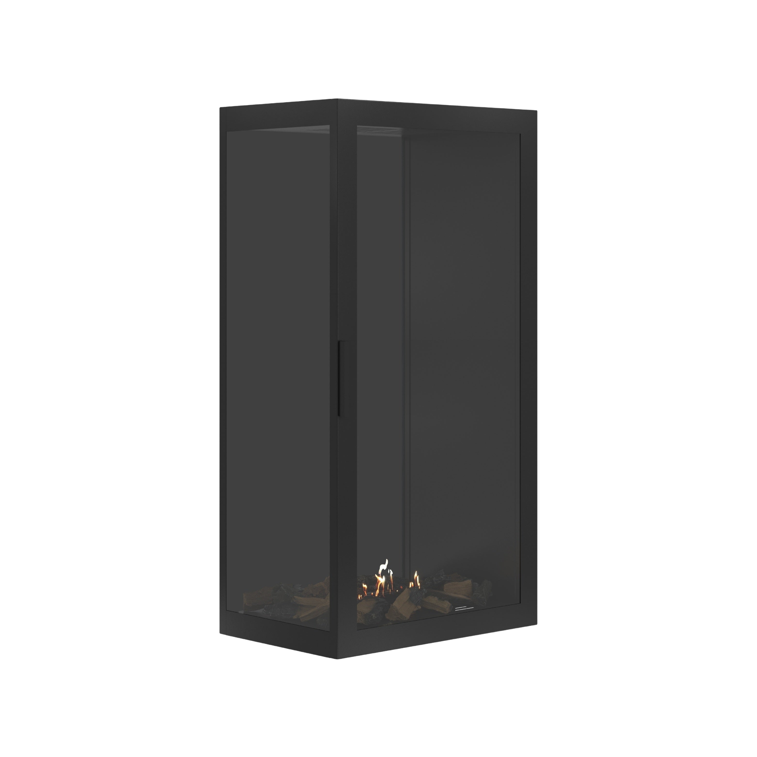 Image of Base Vertical Corner Left Full Glass 60 x 140 cm