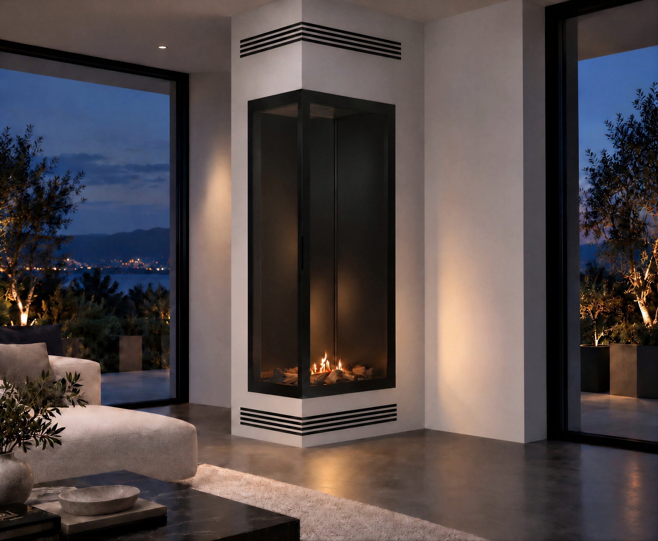 Bio ethanol fireplaces without a flue or chimney - Wild Flame