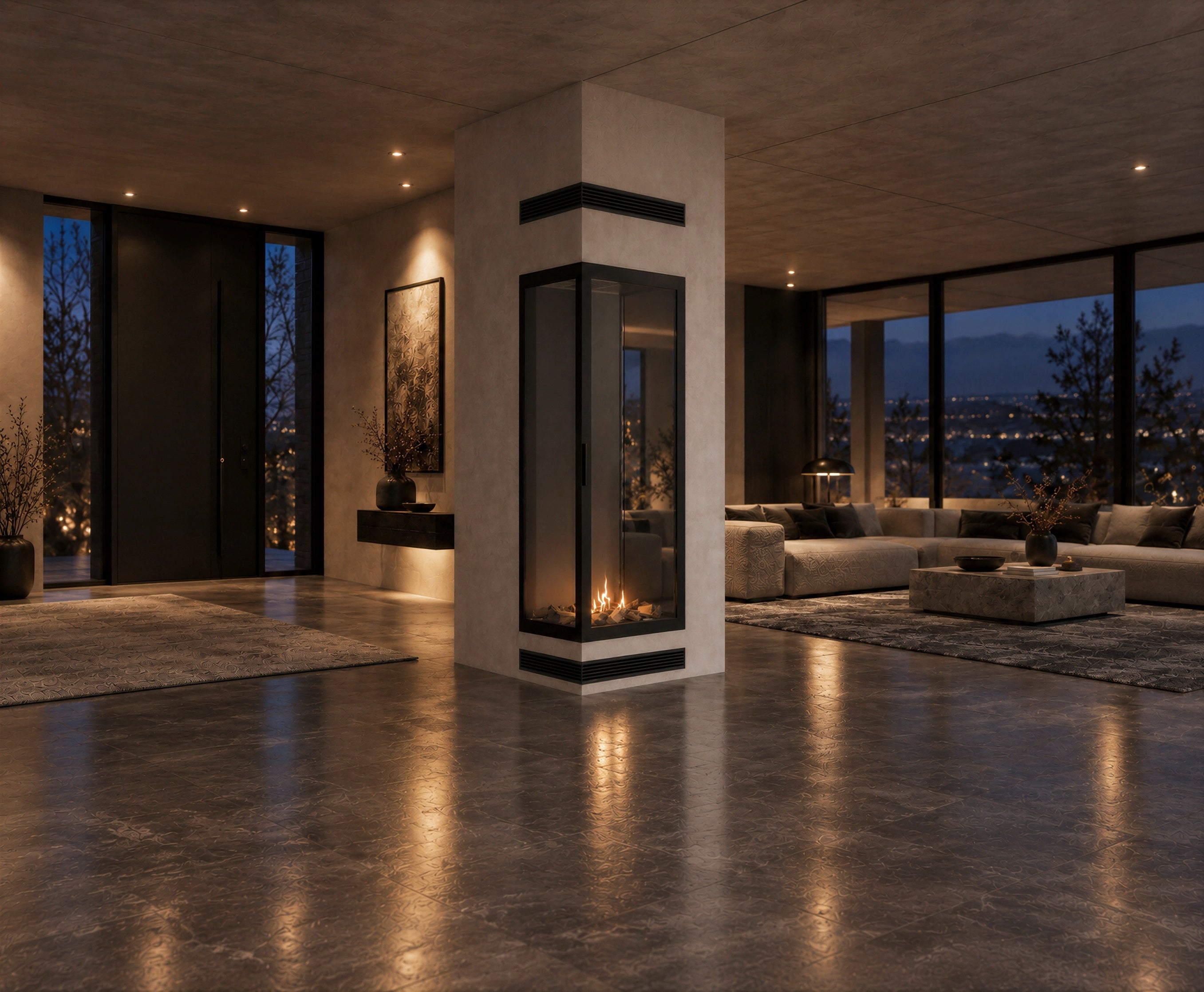 Image of Base Vertical Corner Left Full Glass 60 x 160 cm