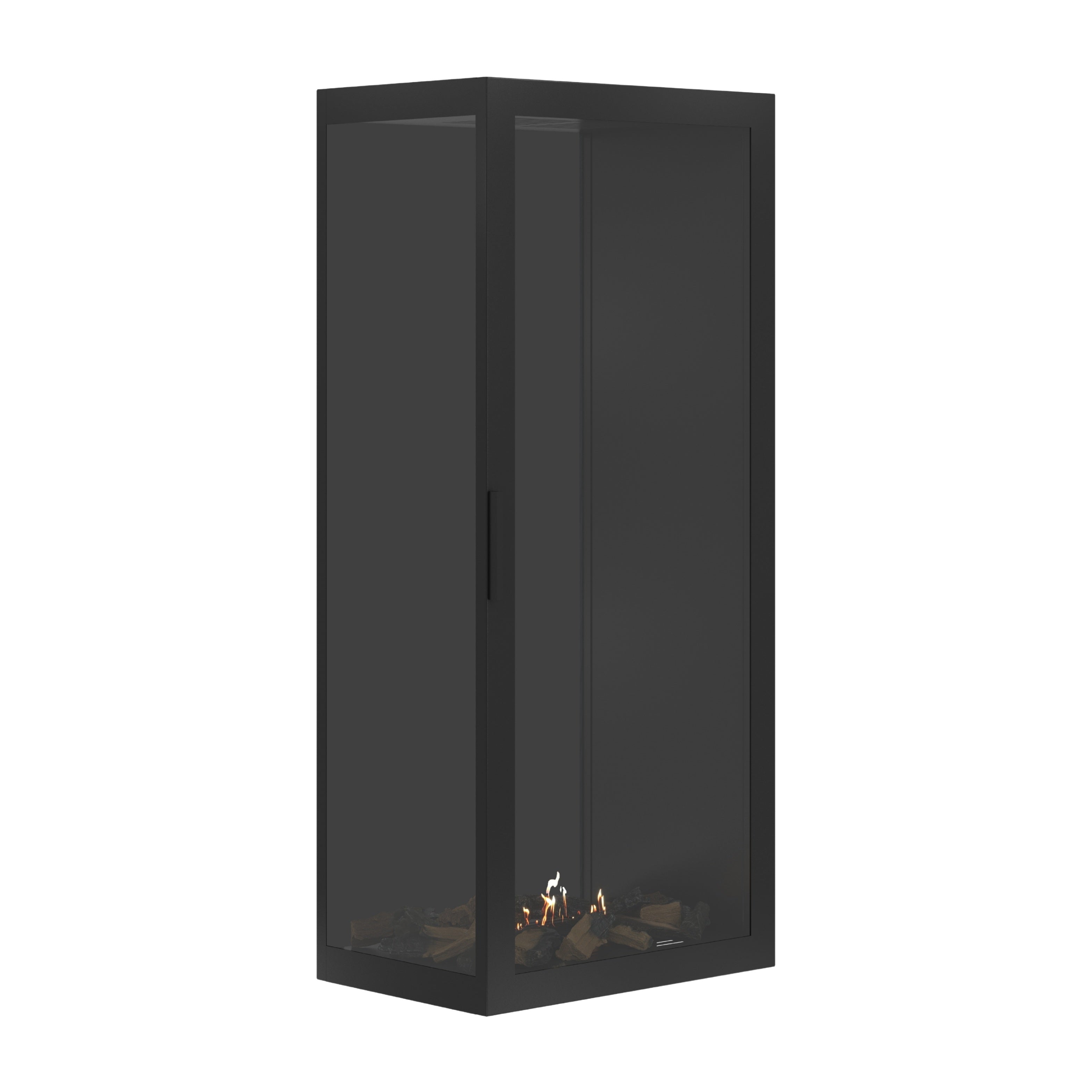 Image of Base Vertical Corner Left  Full Glass 60 x 180 cm
