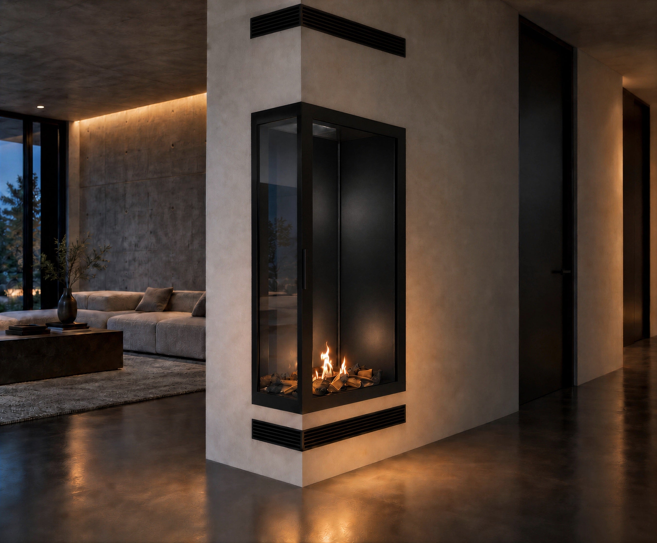 Bio ethanol fireplaces without a flue or chimney - Wild Flame