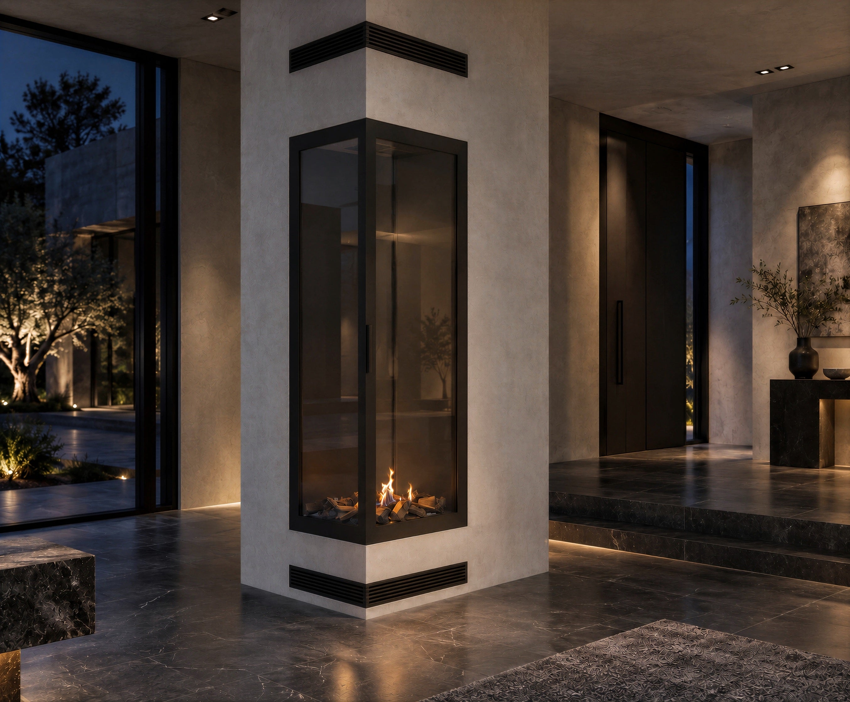 Bio ethanol fireplaces without a flue or chimney - Wild Flame