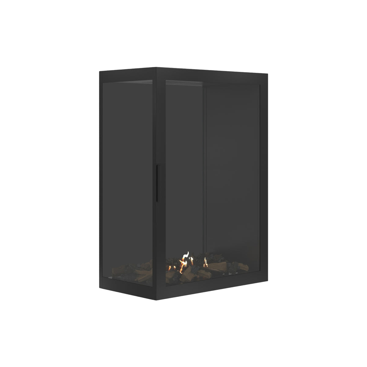Base Vertical Corner Left Full Glass 70 x 100 cm
