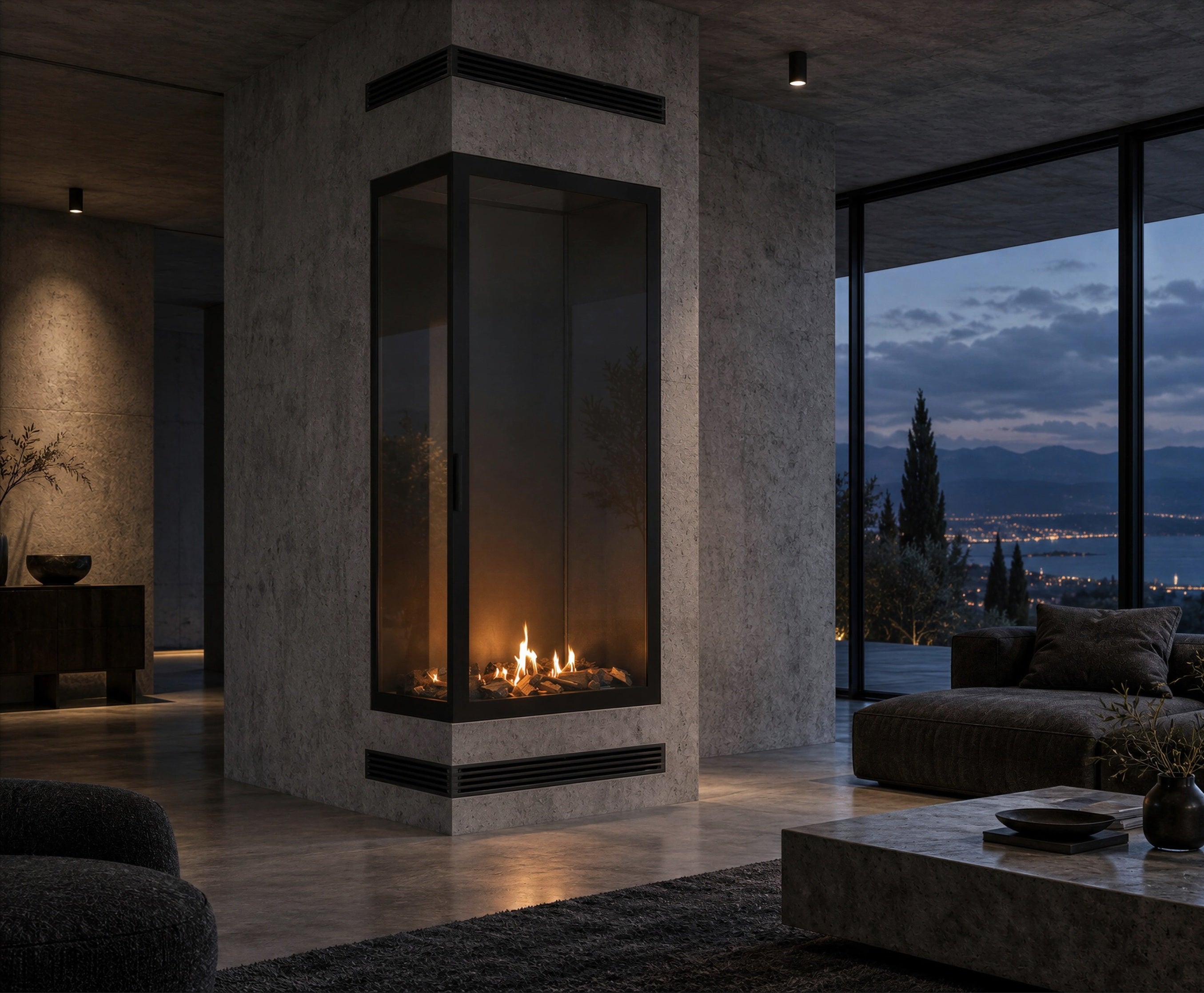 Bio ethanol fireplaces without a flue or chimney - Wild Flame