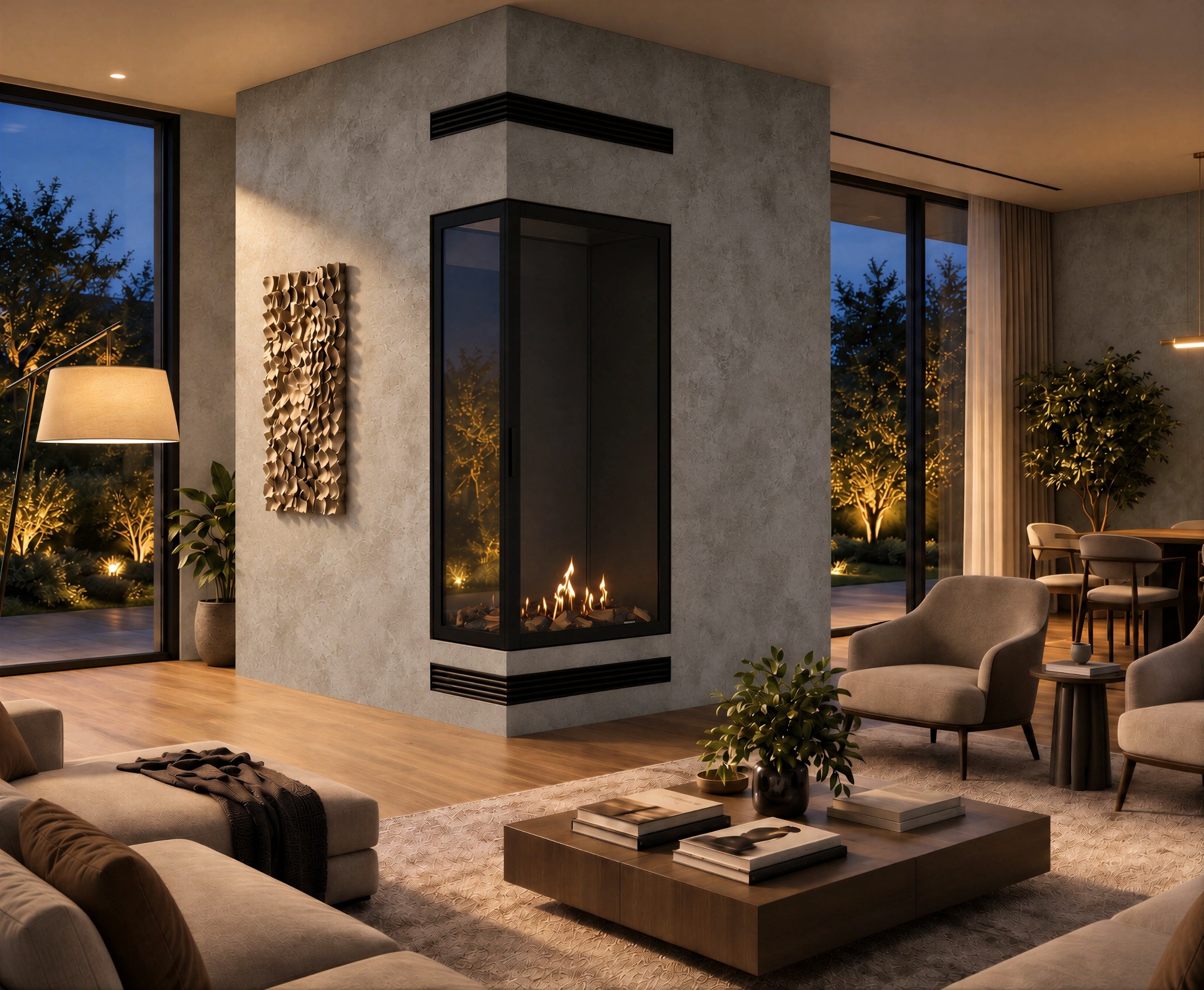Bio ethanol fireplaces without a flue or chimney - Wild Flame