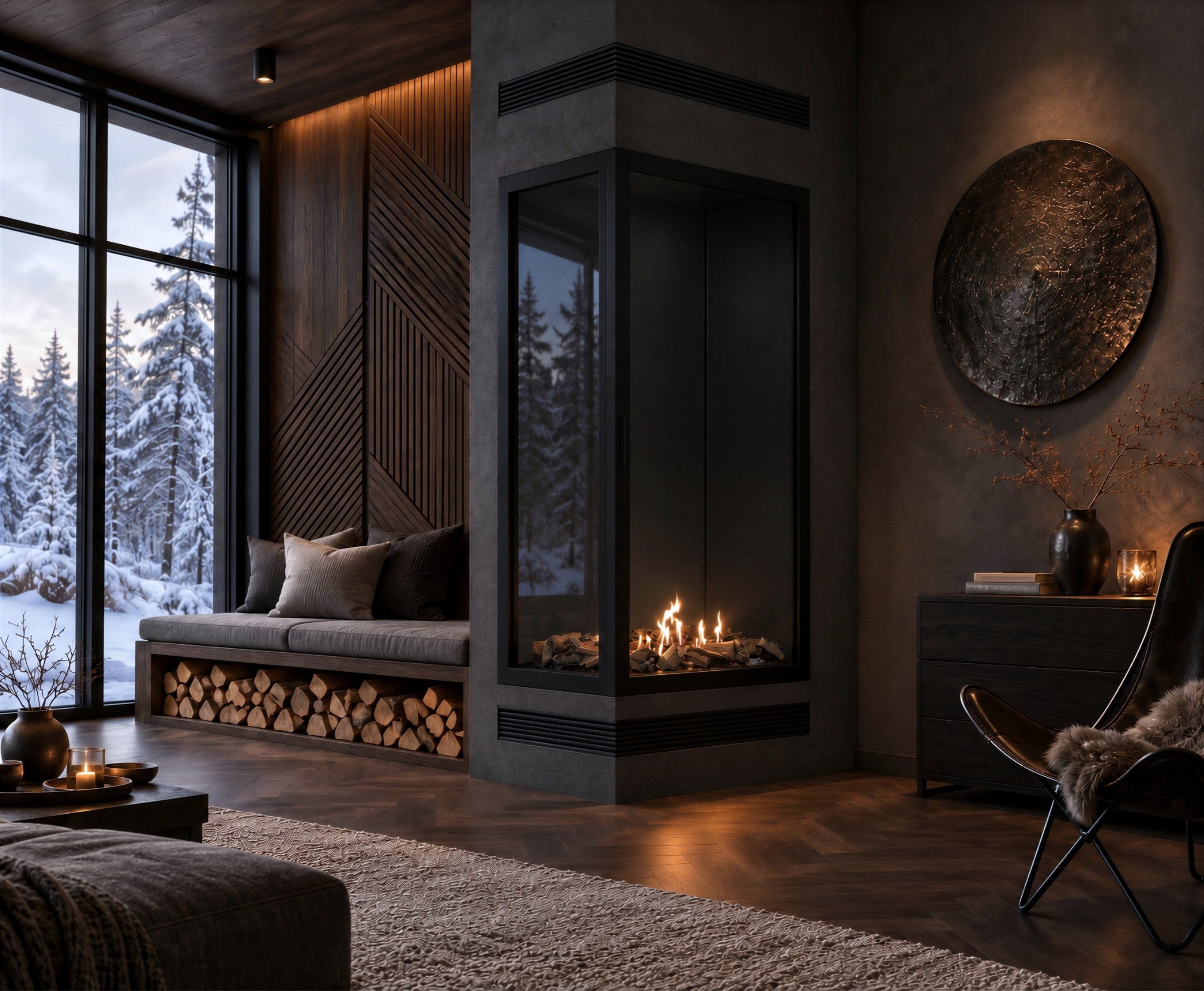 Bio ethanol fireplaces without a flue or chimney - Wild Flame