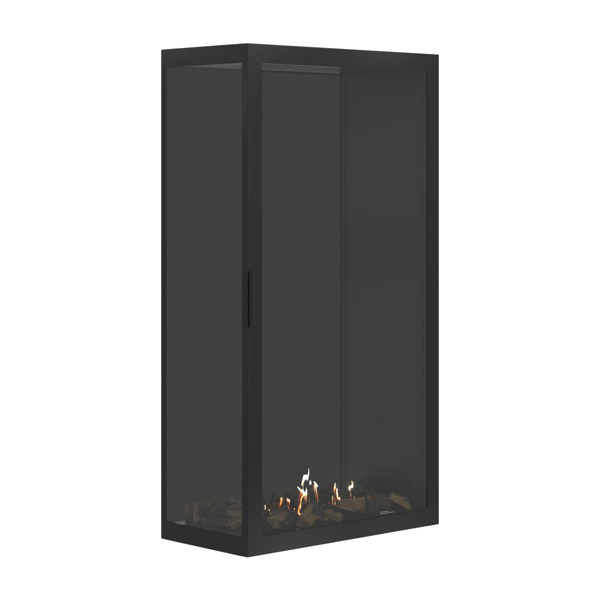 Base Vertical Corner Left Full Glass 80 x 180 cm