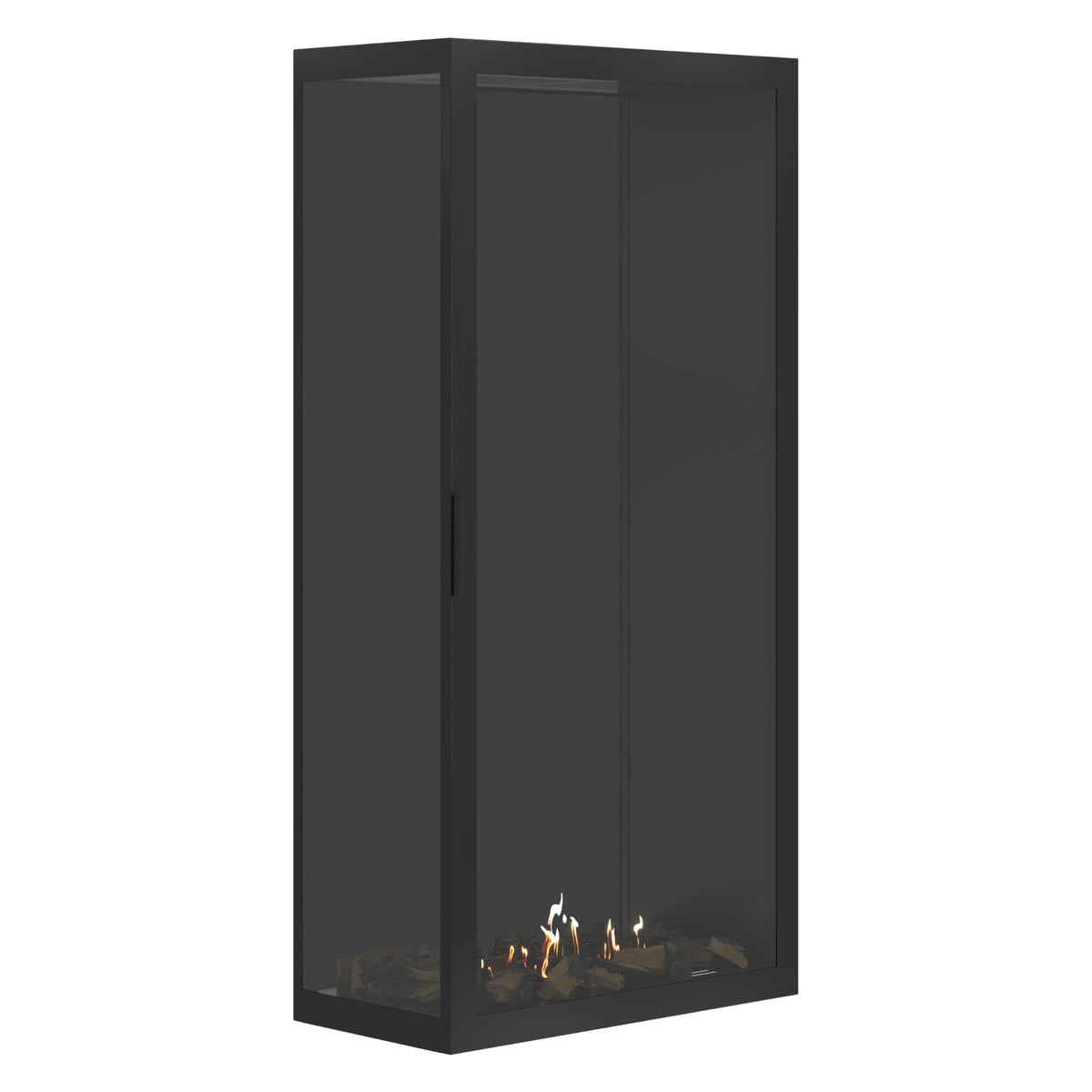 Base Vertical Corner Left Full Glass 80 x 200 cm