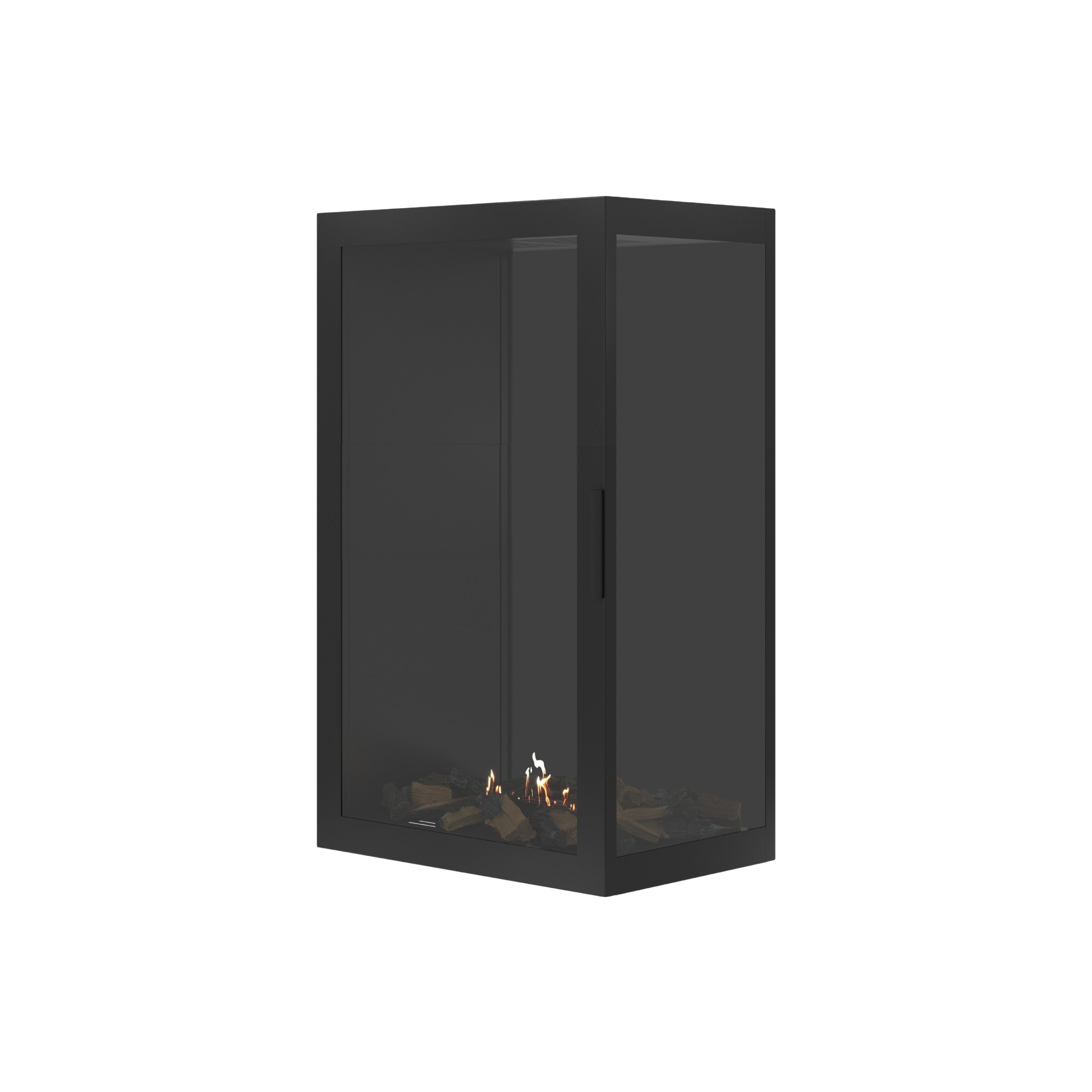 Image of Base Vertical Corner Right Full Glass 60 x 100 cm