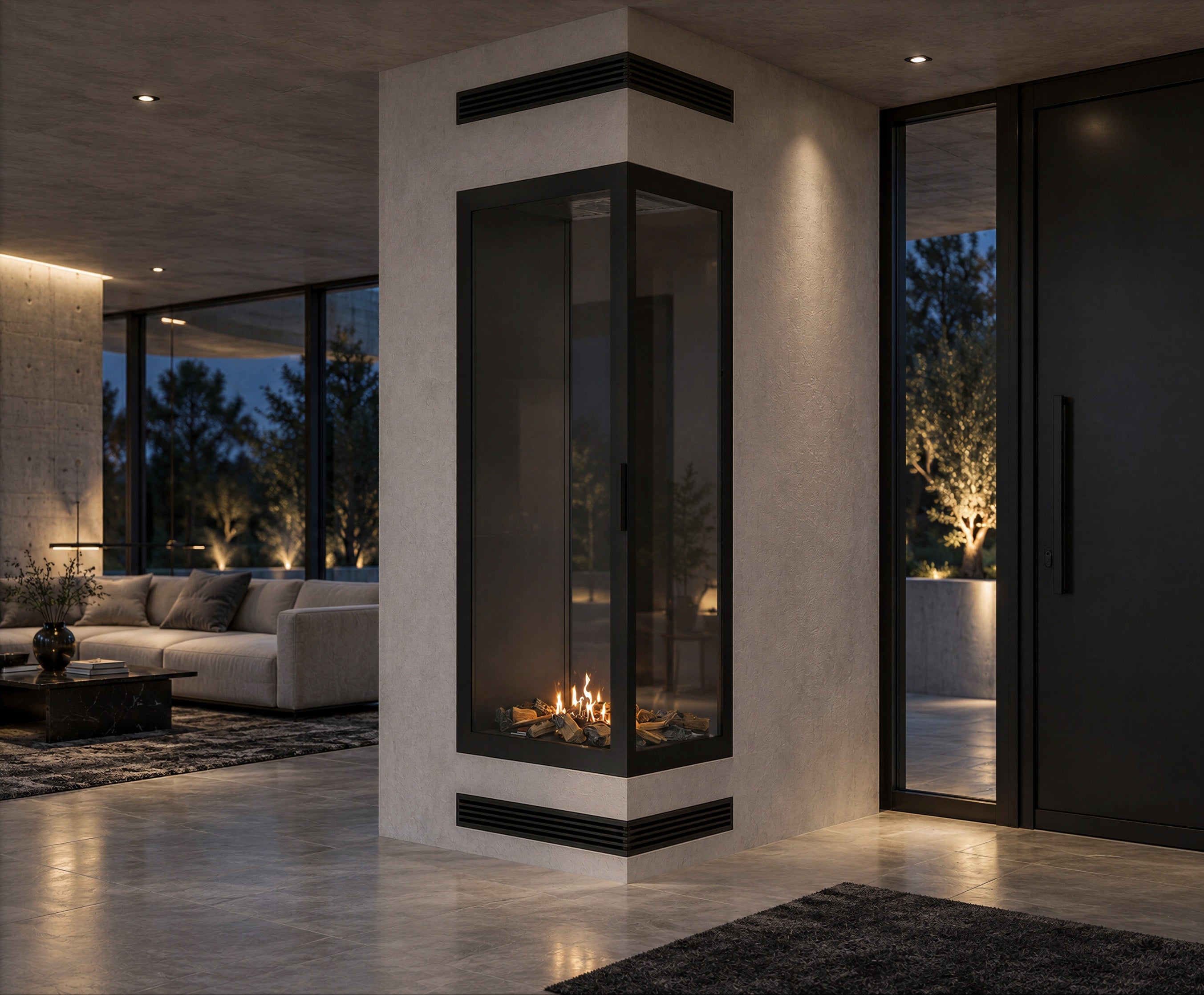 Bio ethanol fireplaces without a flue or chimney - Wild Flame