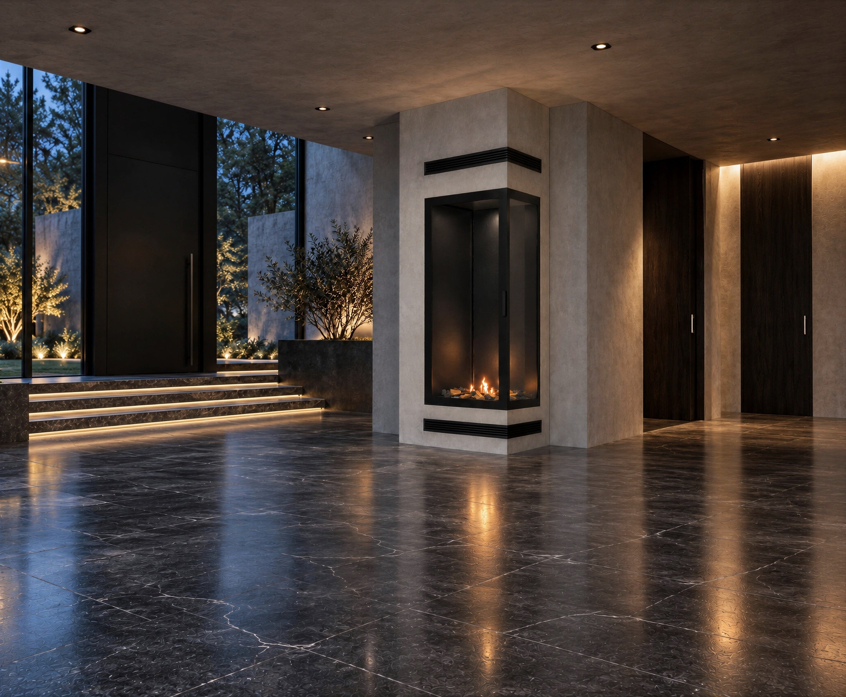 Image of Base Vertical Corner Right Full Glass 60 x 180 cm
