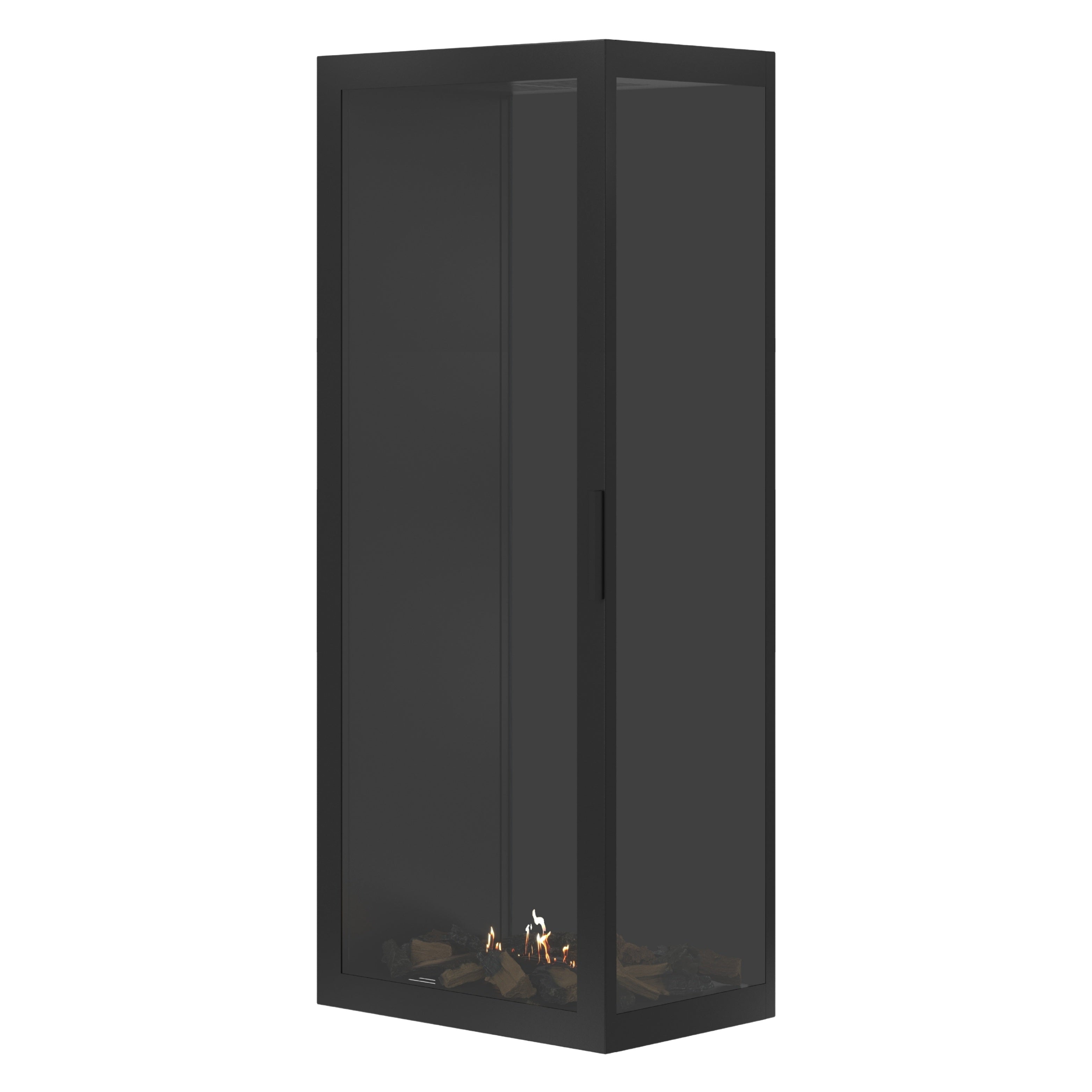 Image of Base Vertical Corner Right Full Glass 60 x 200 cm
