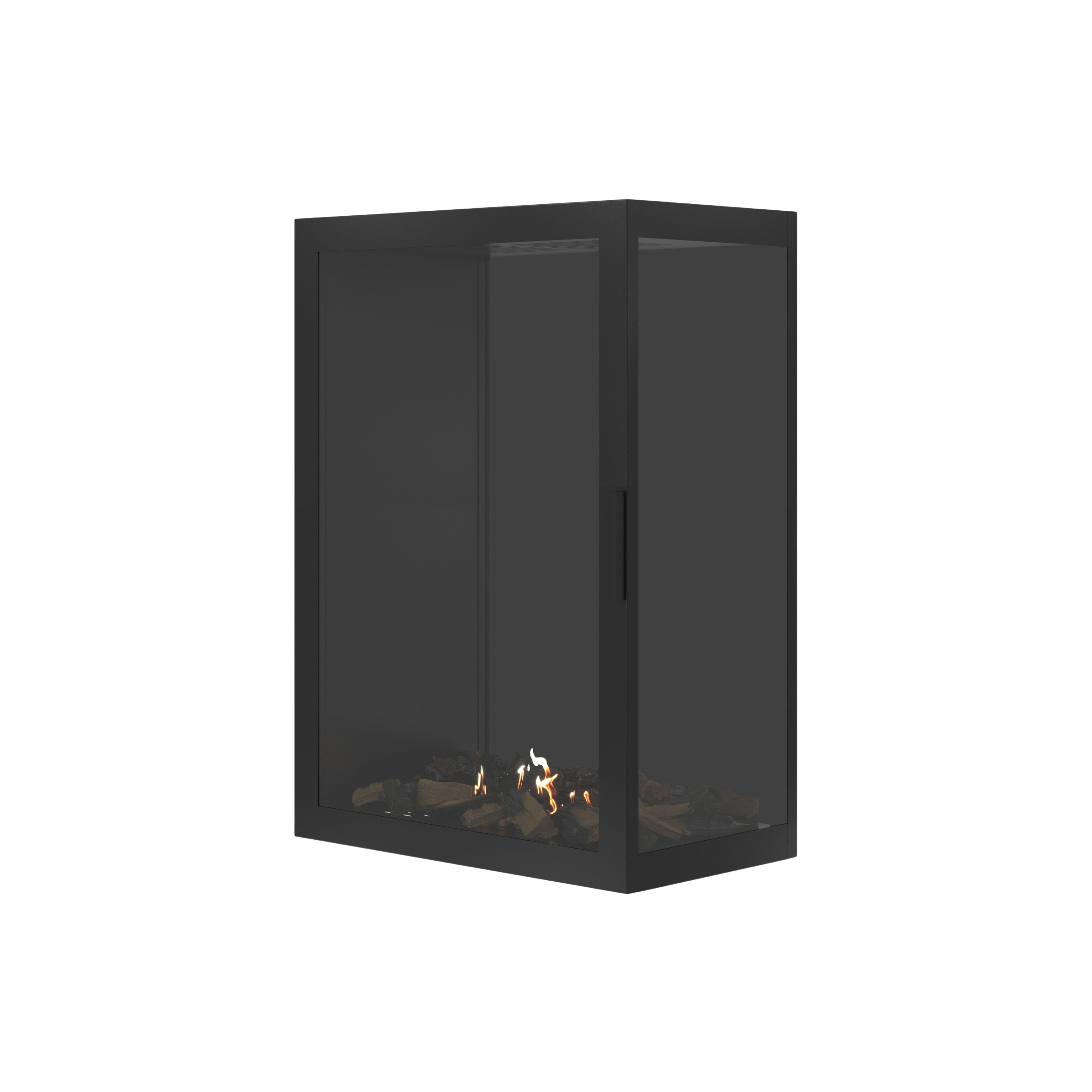 Image of Base Vertical Corner Right Full Glass 70 x 100 cm