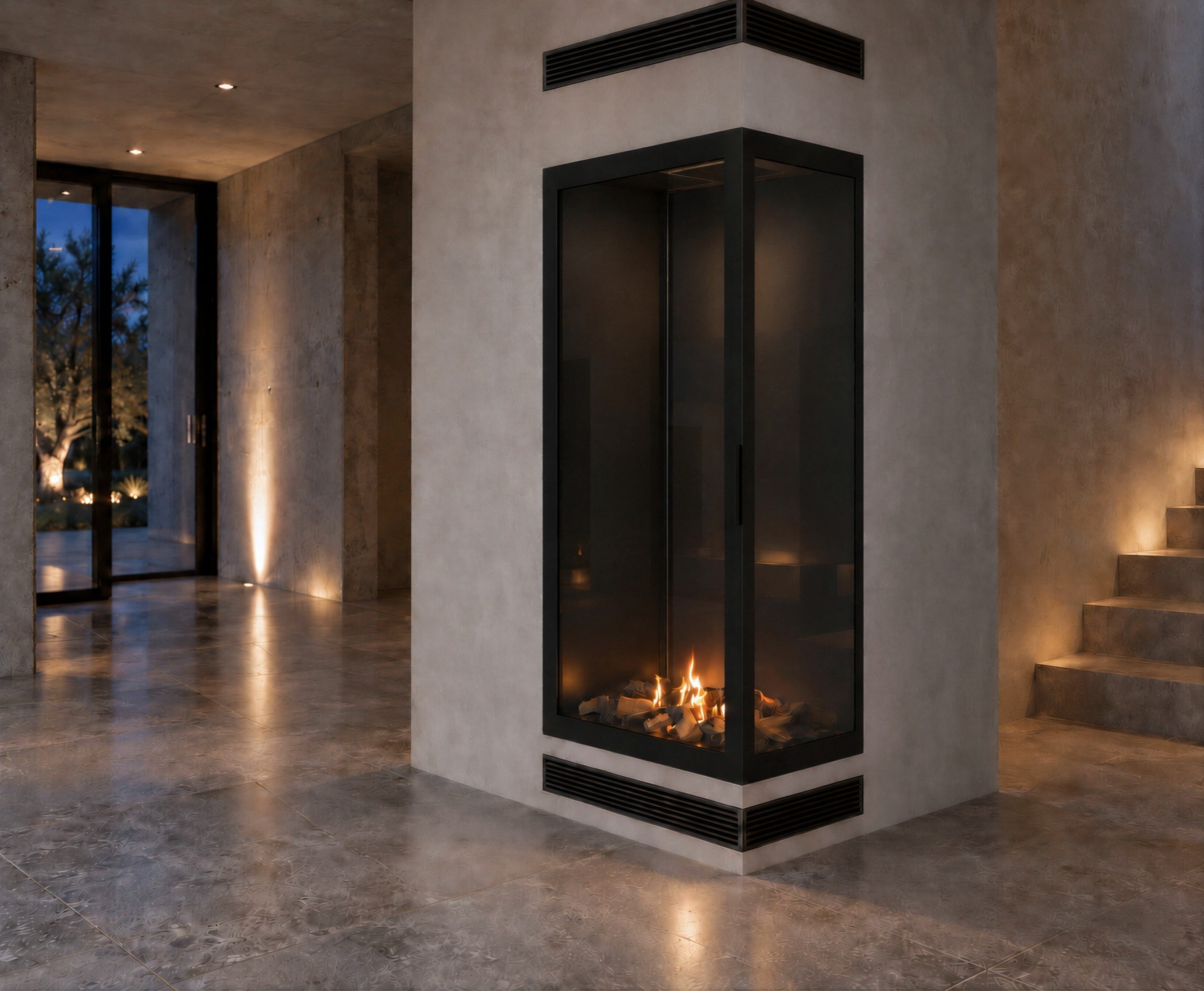 Bio ethanol fireplaces without a flue or chimney - Wild Flame