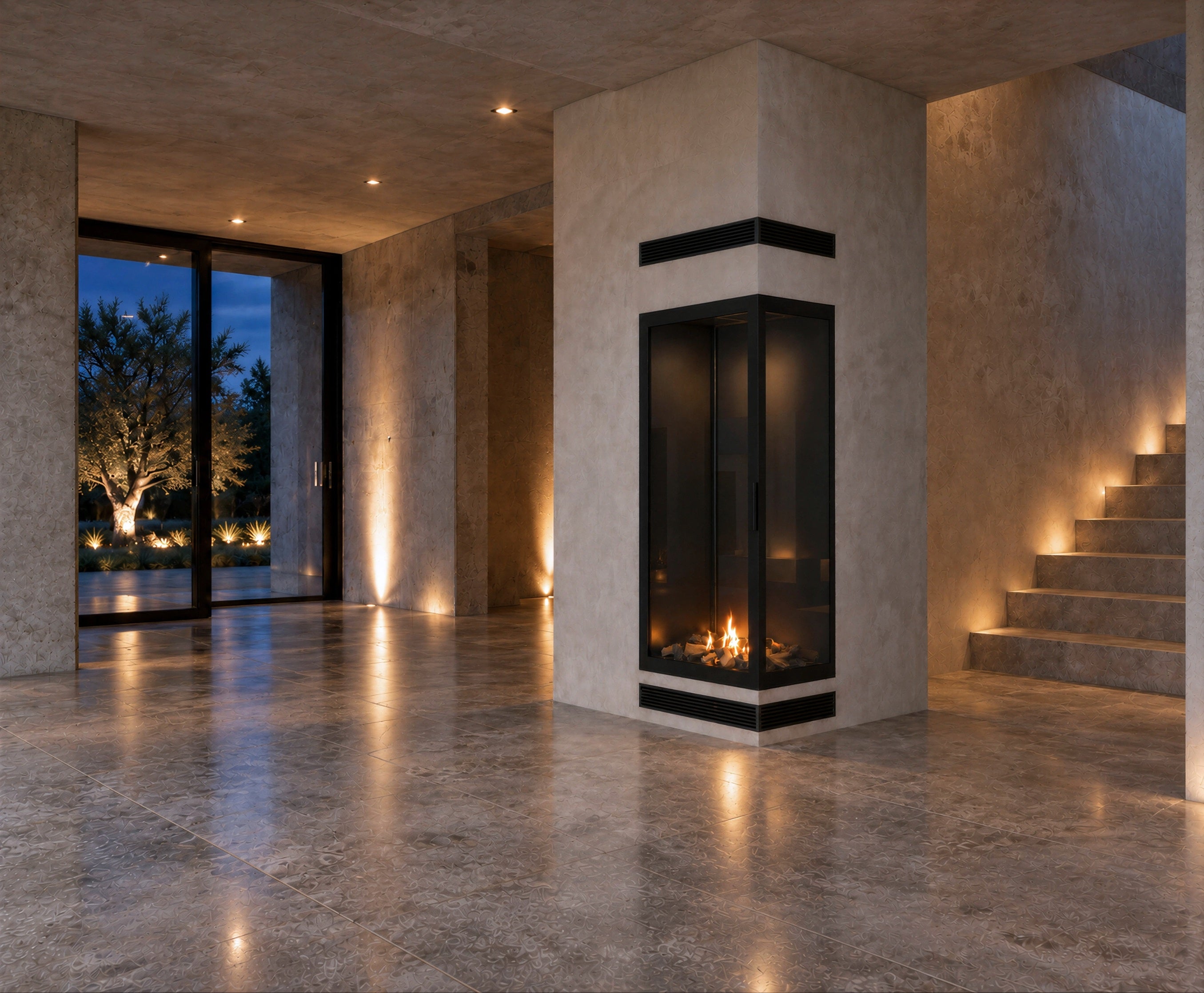Image of Base Vertical Corner Right Full Glass 70 x 100 cm