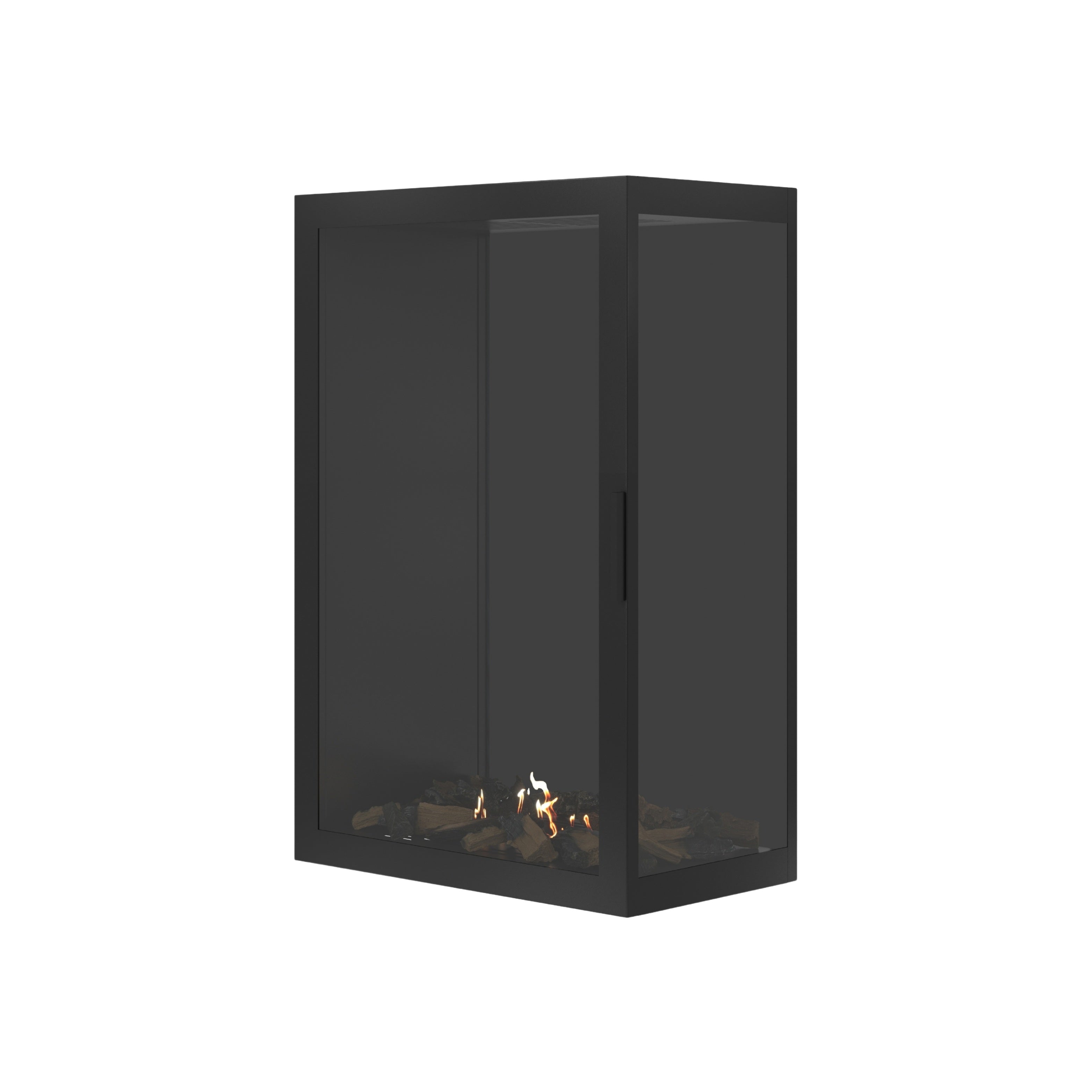 Image of Base Vertical Corner Right Full Glass 70 x 120 cm