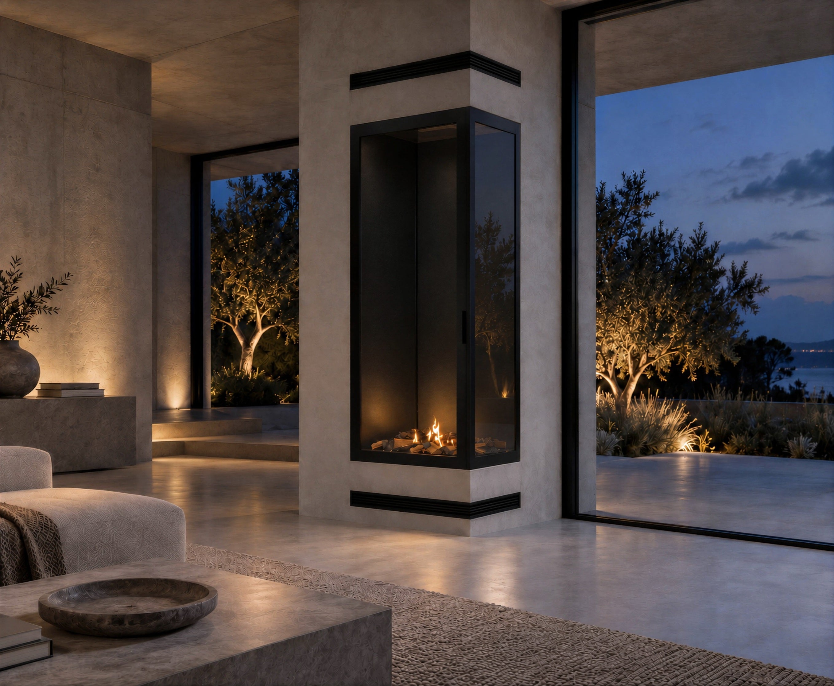 Bio ethanol fireplaces without a flue or chimney - Wild Flame