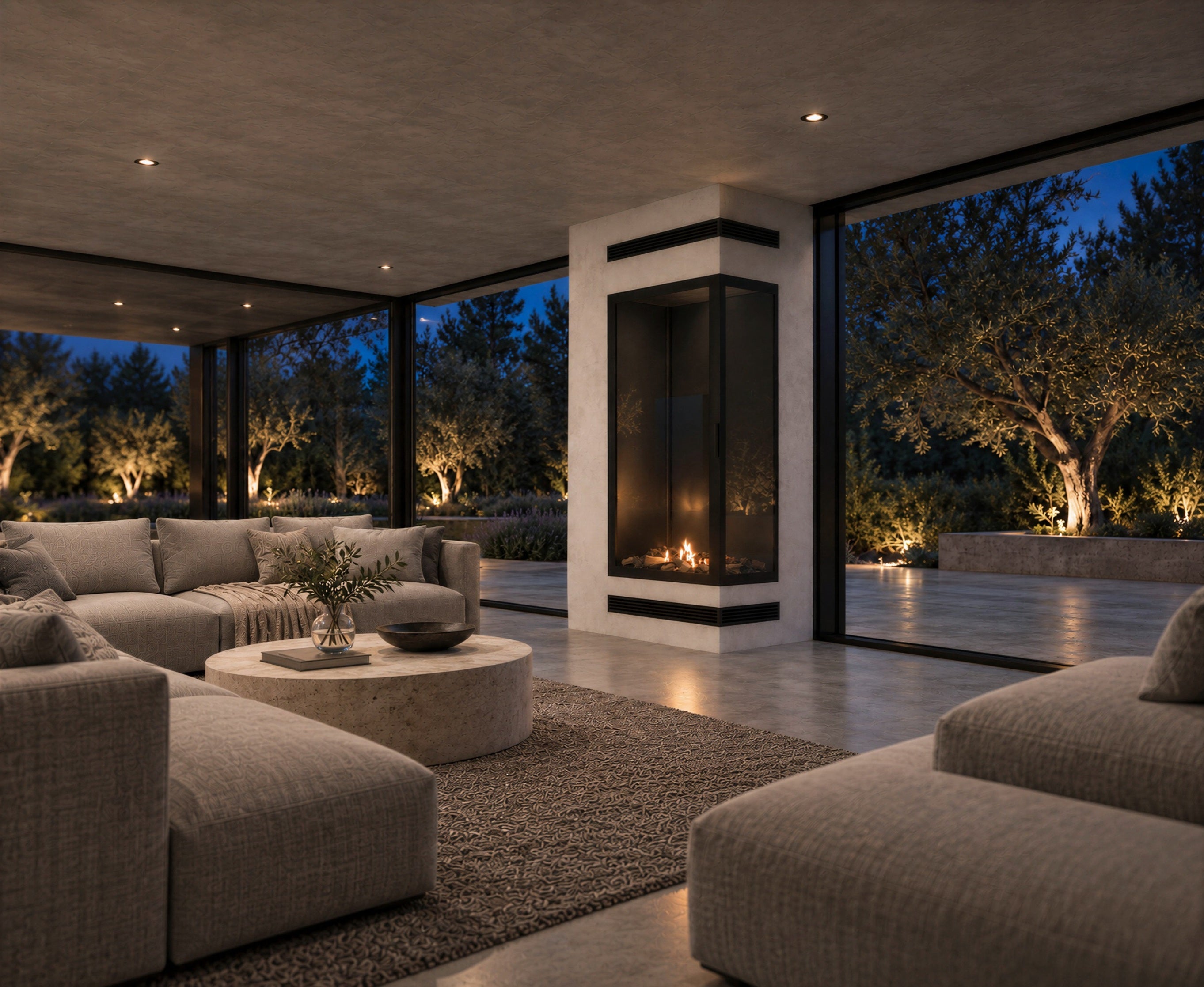 Image of Base Vertical Corner Right Full Glass 70 x 140 cm