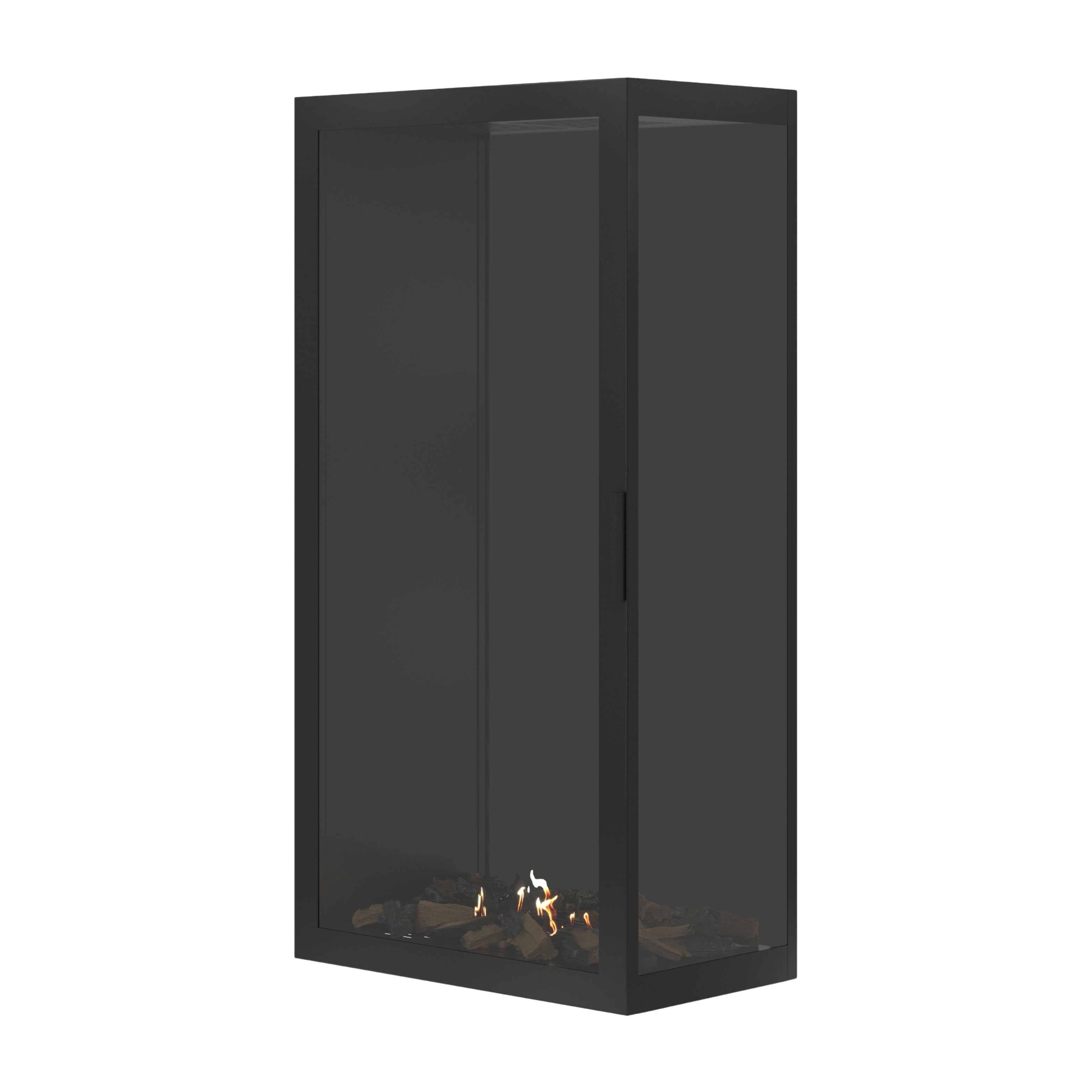 Image of Base Vertical Corner Right Full Glass 70 x 180 cm
