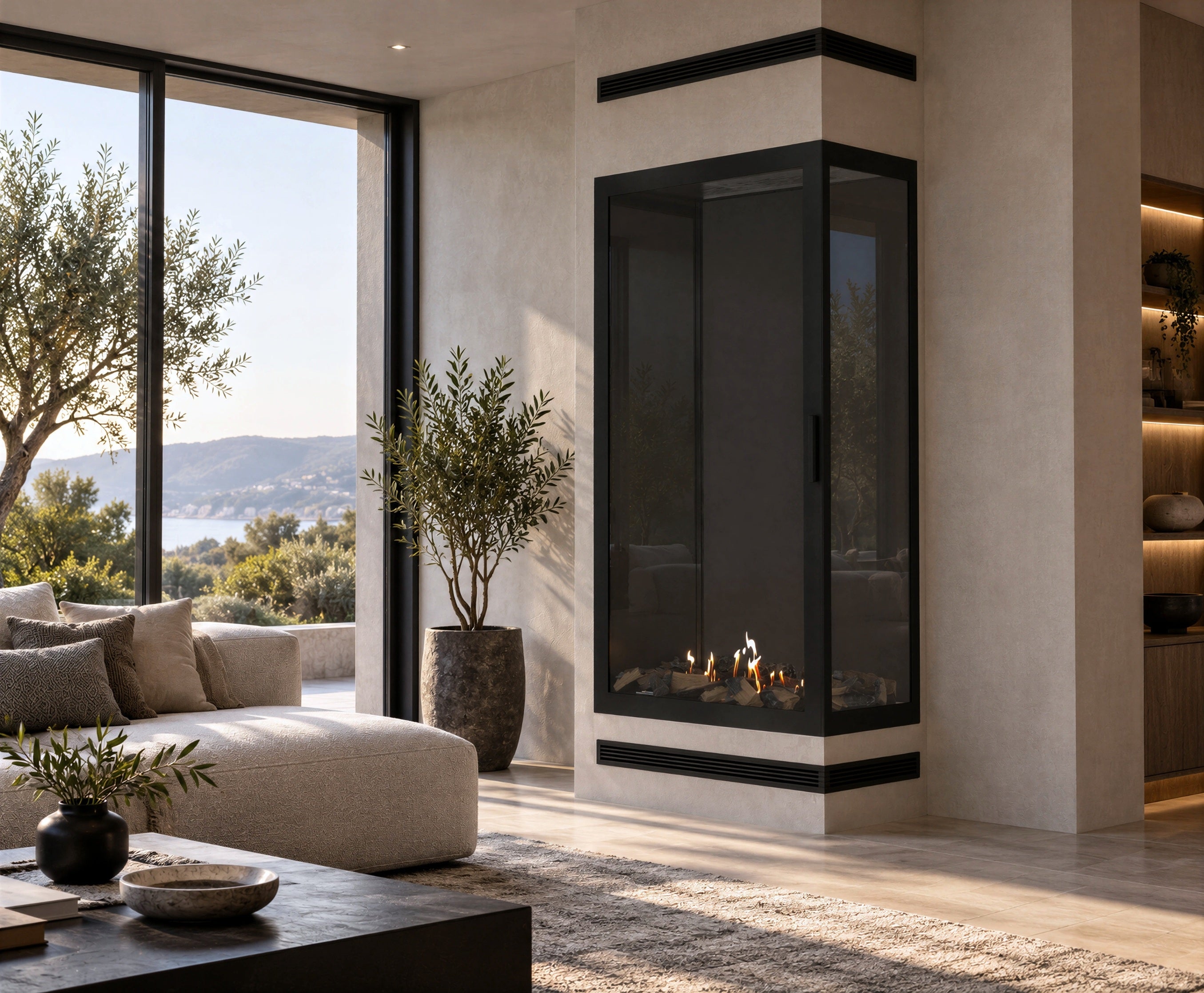 Bio ethanol fireplaces without a flue or chimney - Wild Flame