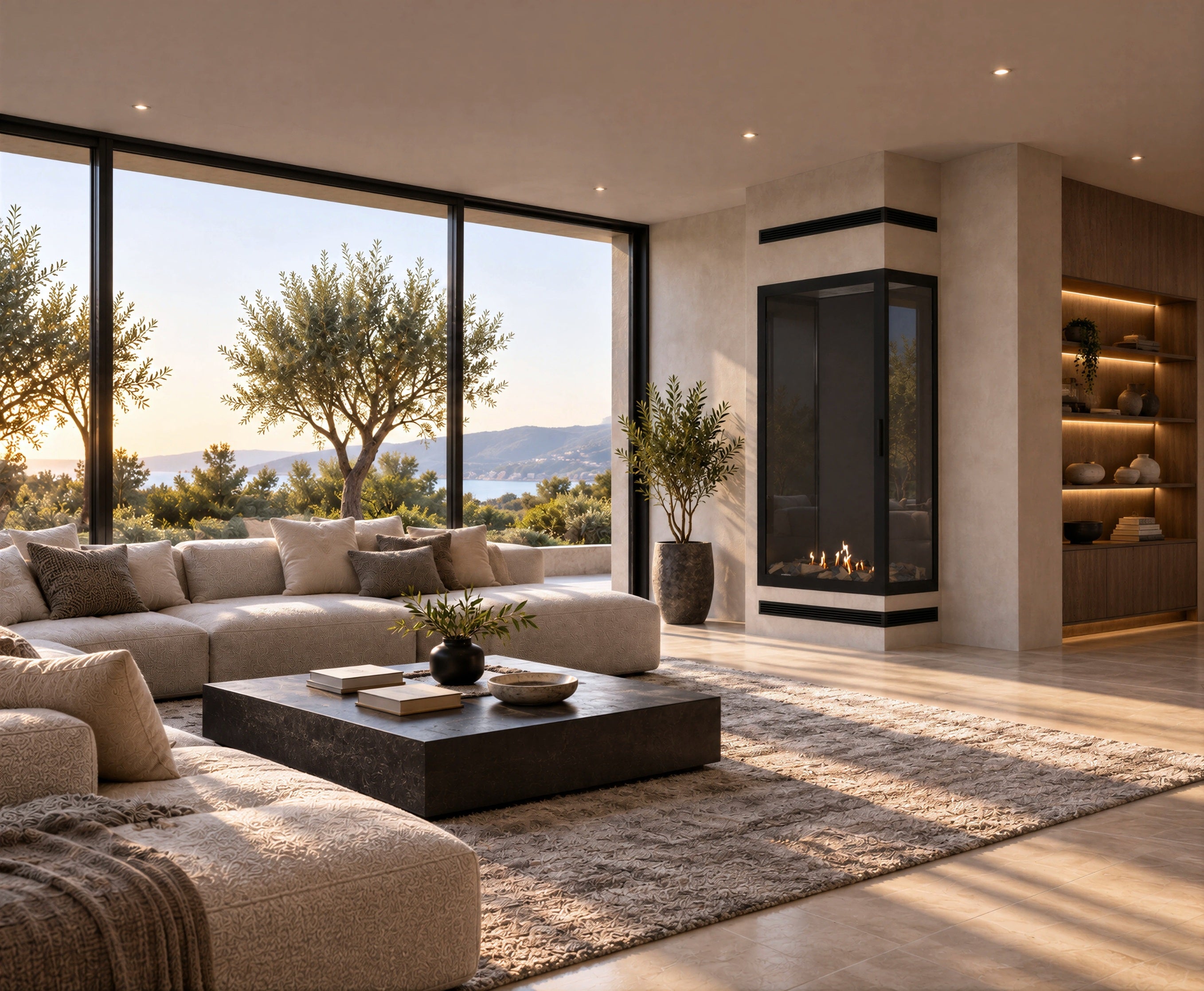 Image of Base Vertical Corner Right Full Glass 70 x 200 cm