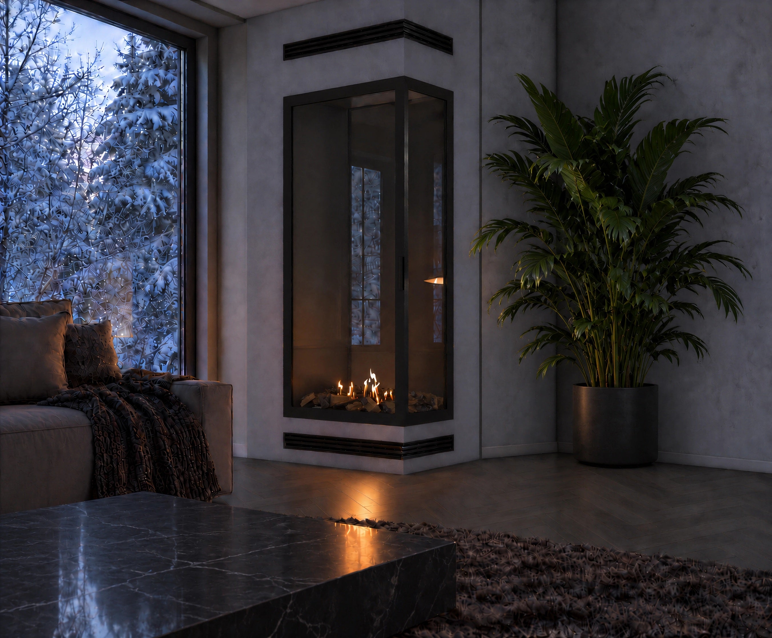 Bio ethanol fireplaces without a flue or chimney - Wild Flame