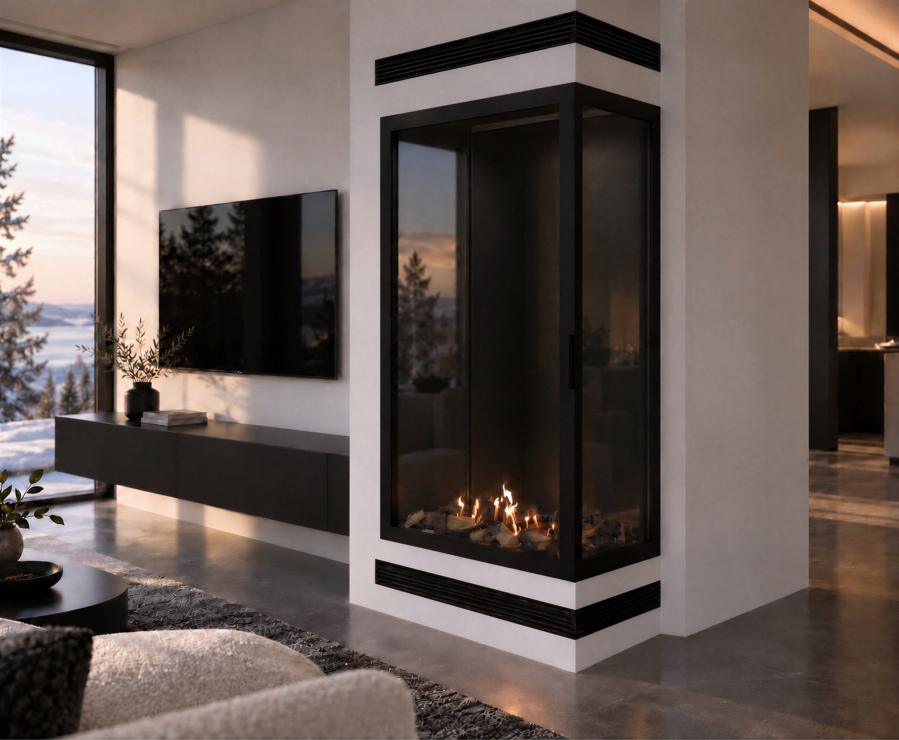 Bio ethanol fireplaces without a flue or chimney - Wild Flame