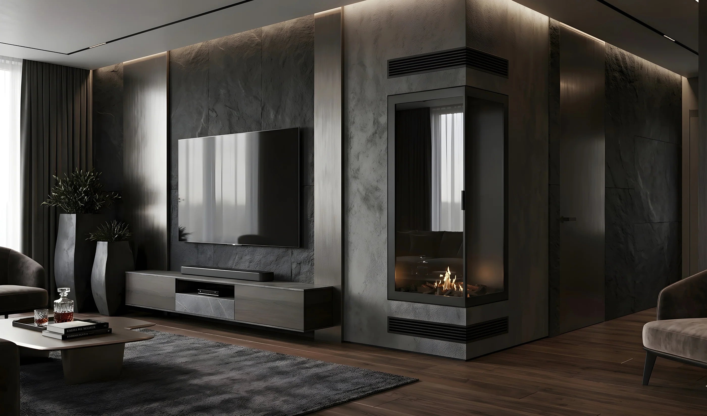 Image of Base Vertical Corner Left Full Glass 70 x 140 cm