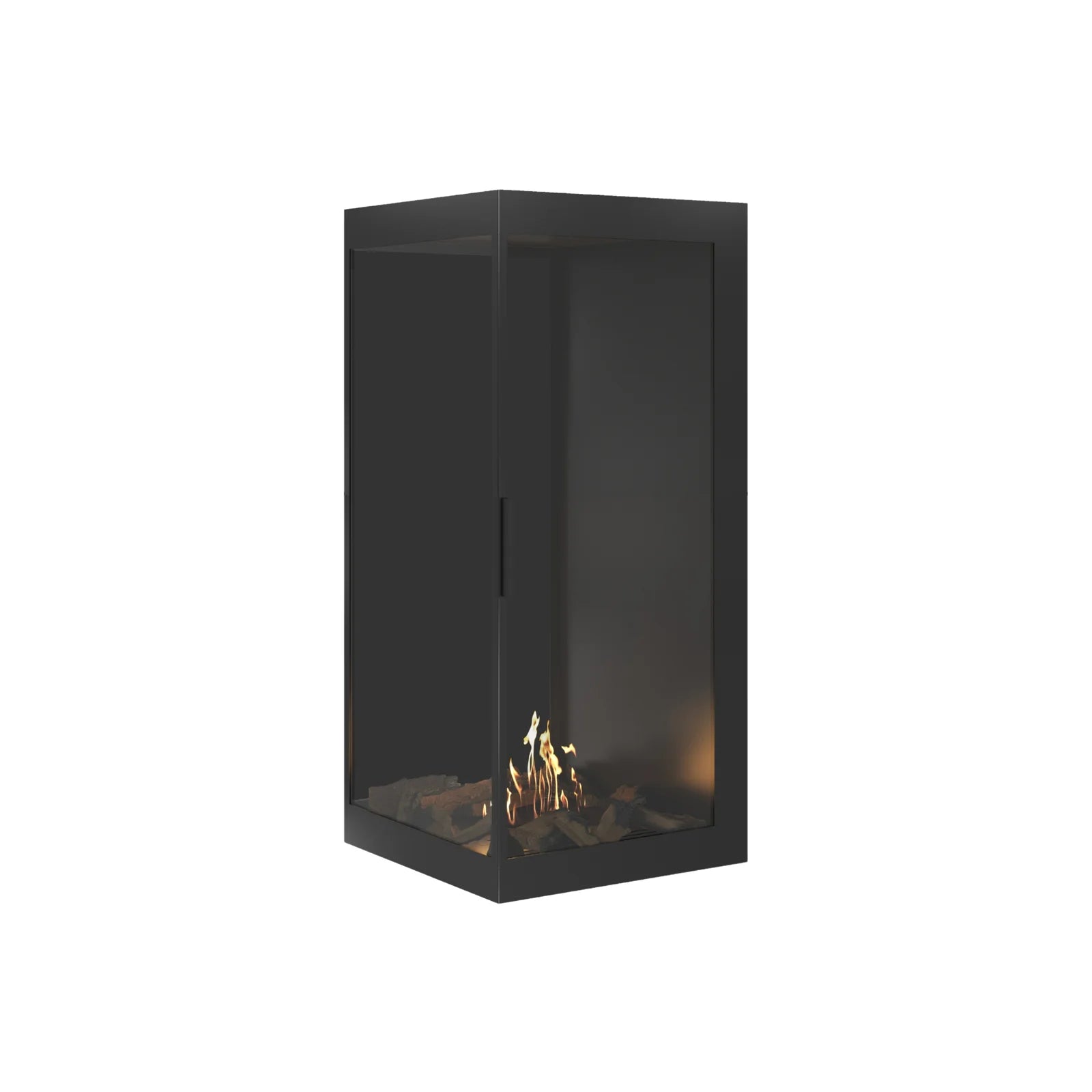 Image of Base Vertical Corner Left Full Glass 60 x 100 cm