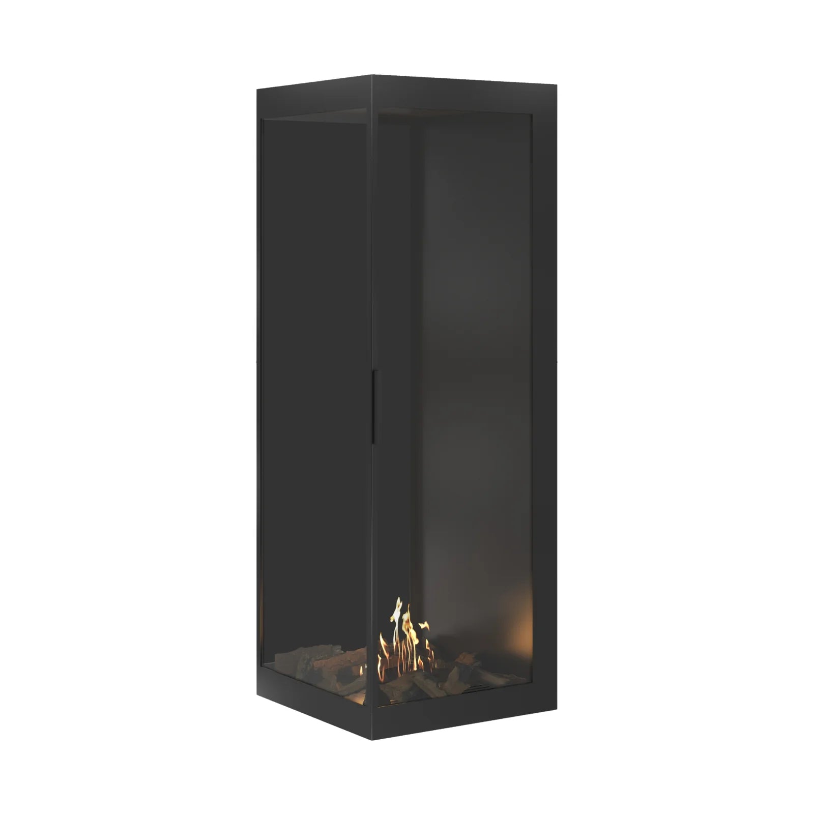 Image of Base Vertical Corner Left Full Glass 60 x 160 cm