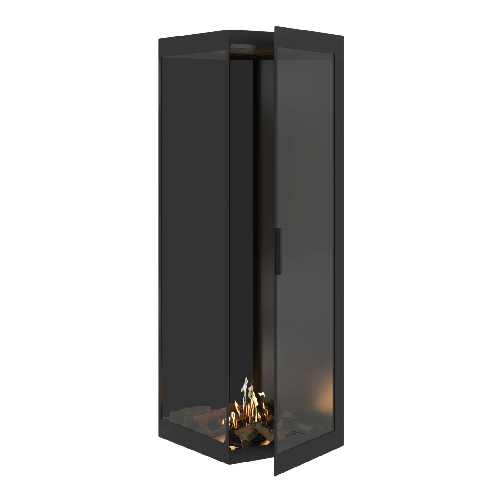 Base Vertical Corner Left  Full Glass 60 x 180 cm
