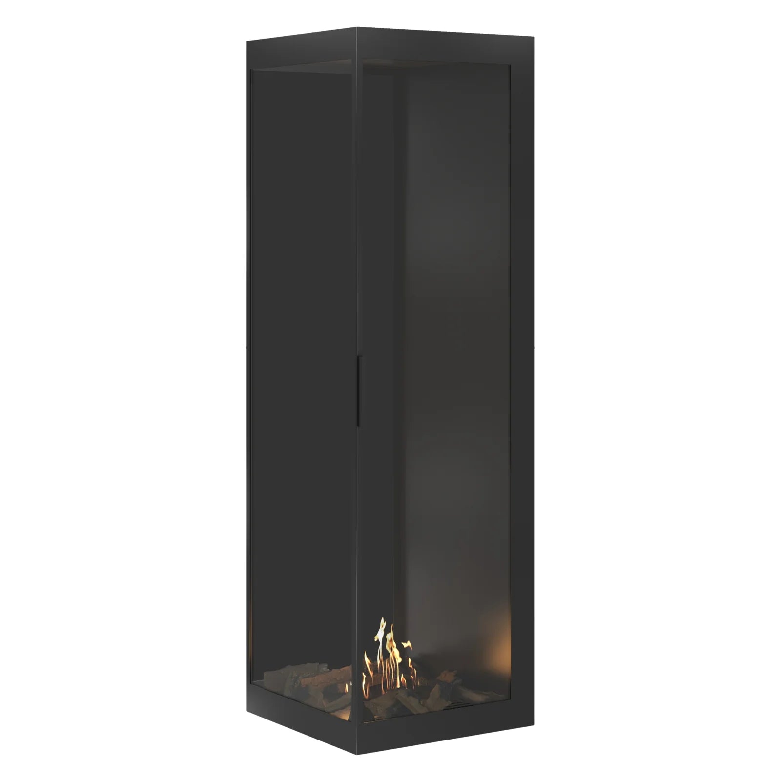 Image of Base Vertical Corner Left Full Glass 60 x 200 cm